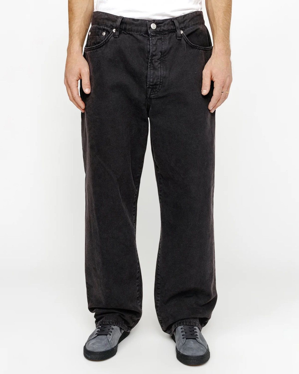 Stussy × Vintage VINTAGE STUSSY BIG OL JEANS WASHED BLACK SIZE 30 Size US 32 / EU 48 - 7 Thumbnail