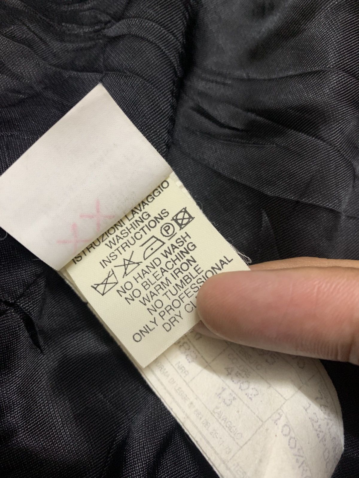 Armani × Giorgio Armani Vintage GIORGIO ARMANI Tweed Wool Coat 23 x 32 Size US L / EU 52-54 / 3 - 9 Thumbnail