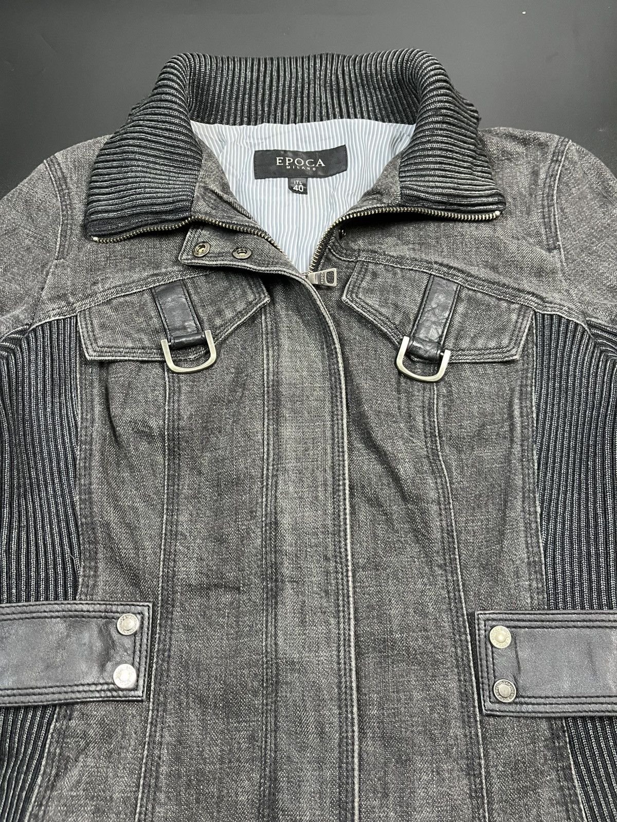 If Six Was Nine × Japanese Brand × Le Grande Bleu (L.G.B.) Japanese Bondage leather jacket by EPOCA Size US S / EU 44-46 / 1 - 5 Thumbnail