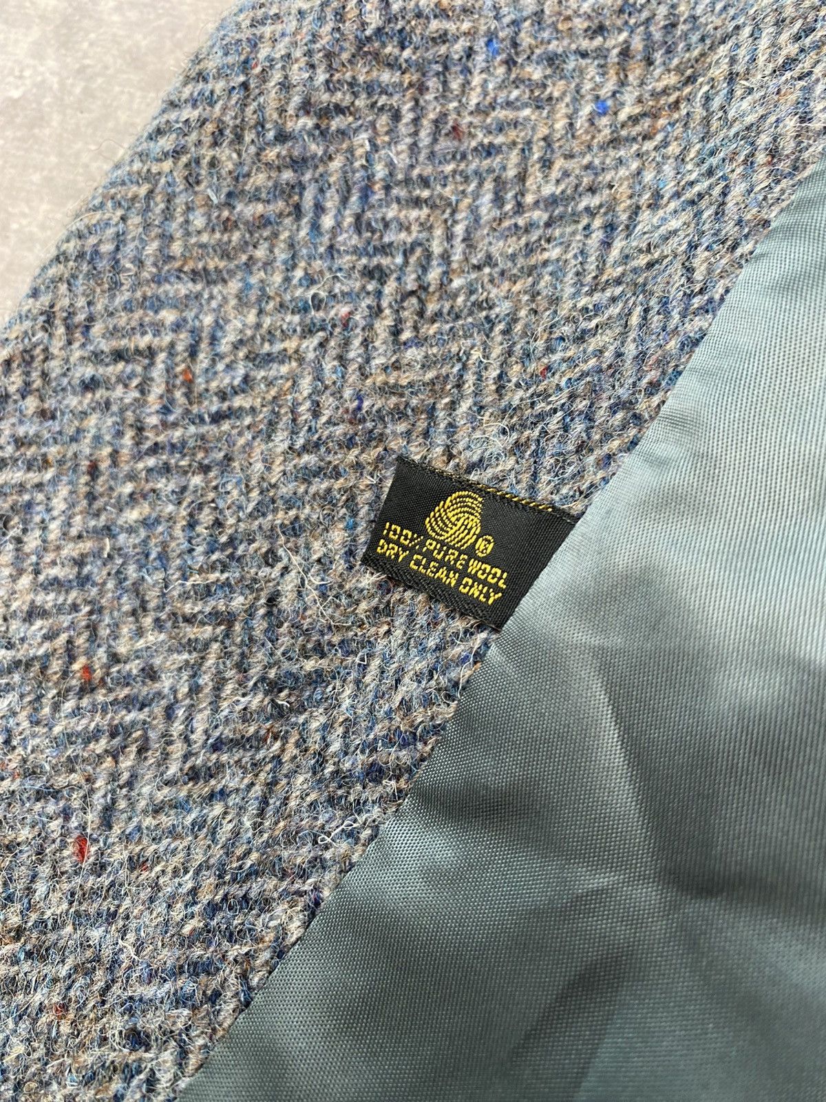 Harris Tweed Harris Tweed Union Made in USA Scottish Wool Blazer Size 42R Size 42R - 9 Thumbnail