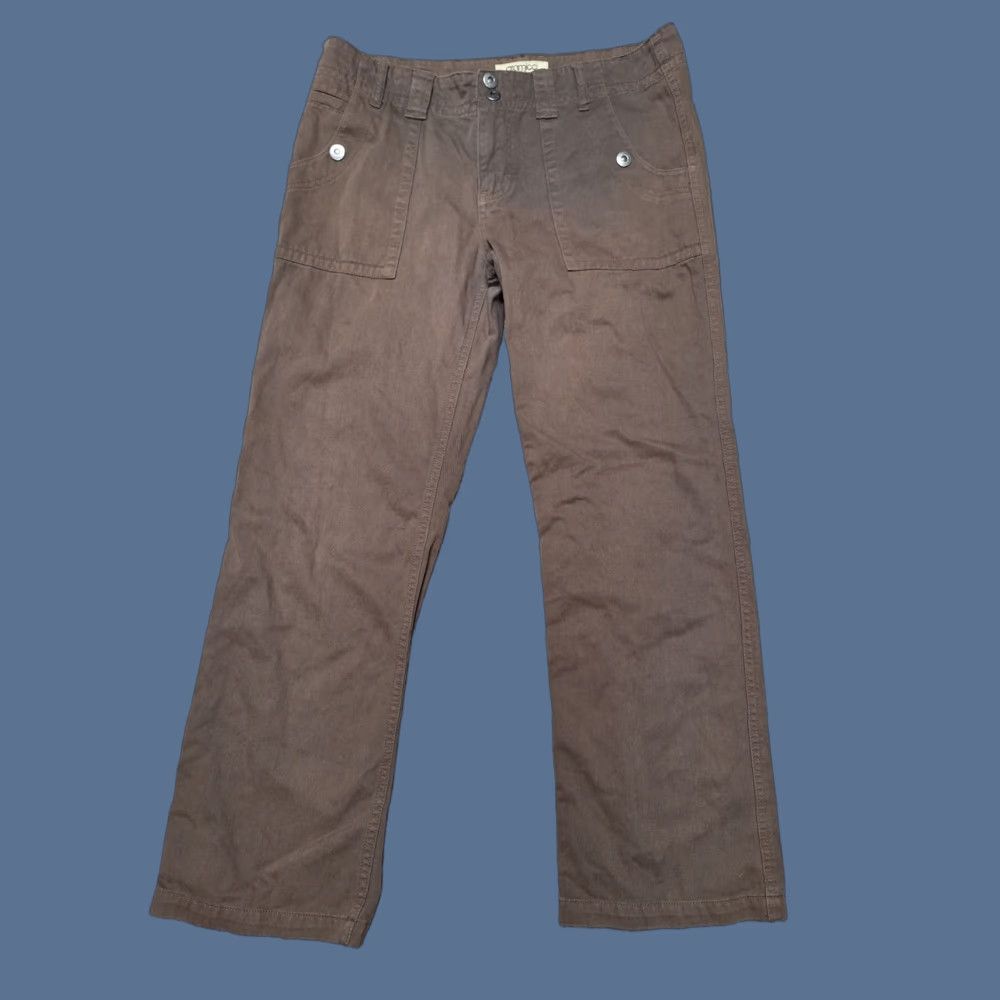 Gramicci VINTAGE Gramicci Pants Womens Size 8 Brown USA Cotton 8 Womens Size 30" / US 8 / IT 44 - 1 Thumbnail