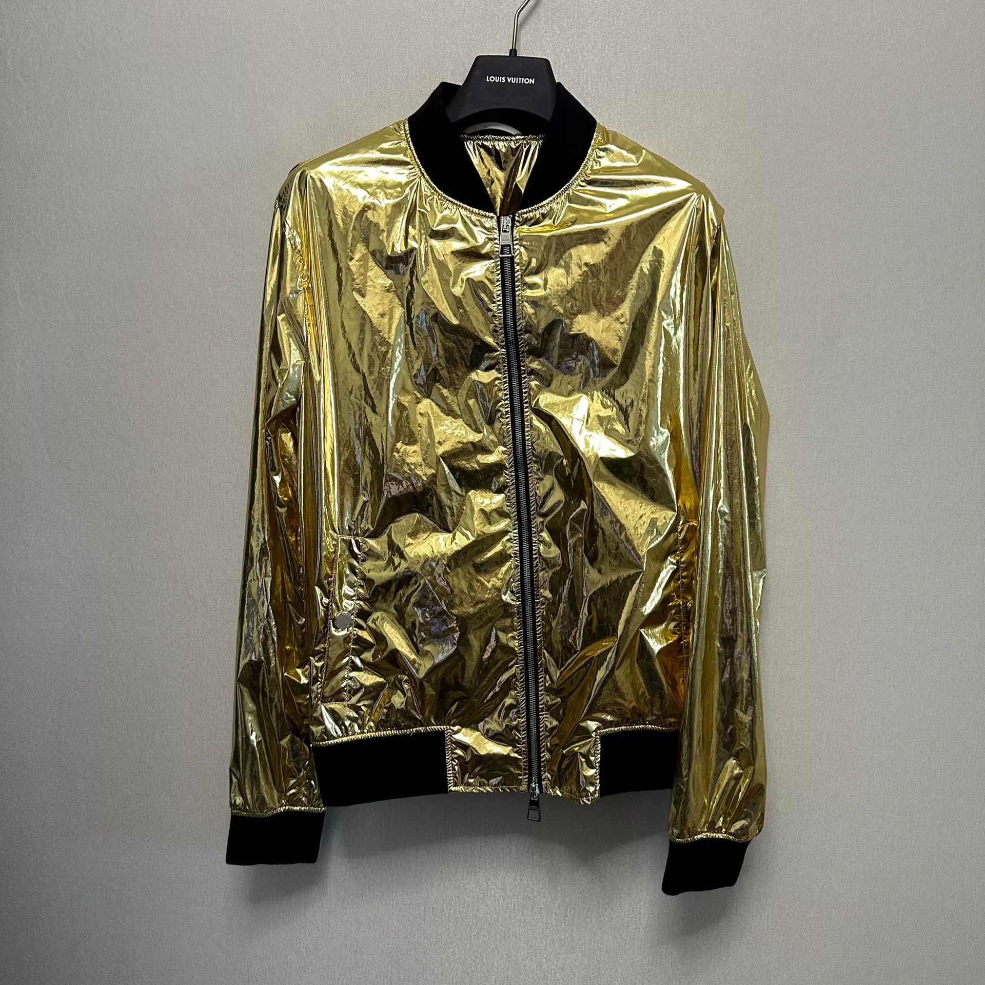 Versace Versace Gold Light Jacket xl Men Size US XL / EU 56 / 4 - 1 Thumbnail