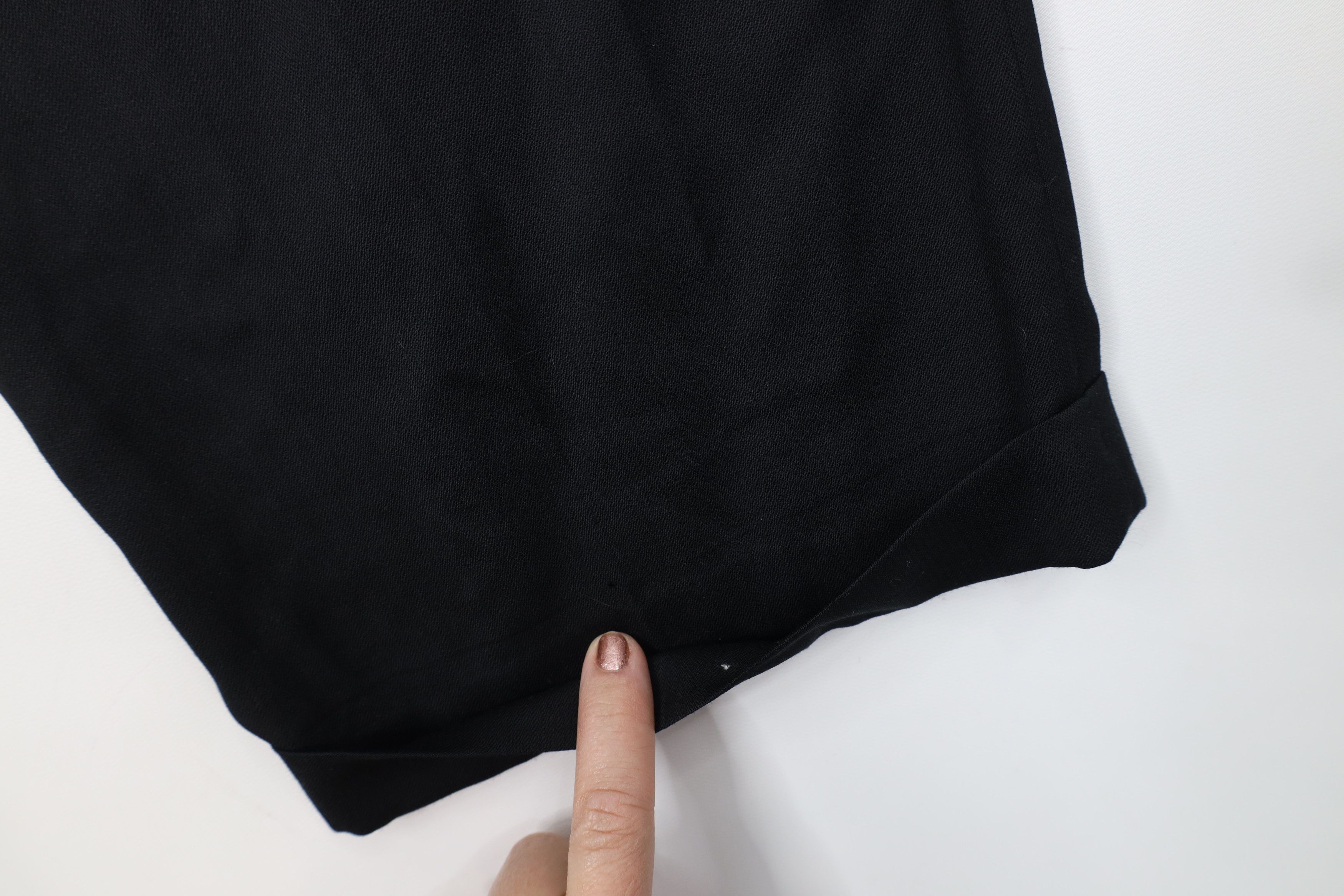Vintage Vintage 90s Streetwear Worsted Wide Leg Chino Pants Black Size US 36 / EU 52 - 13 Thumbnail