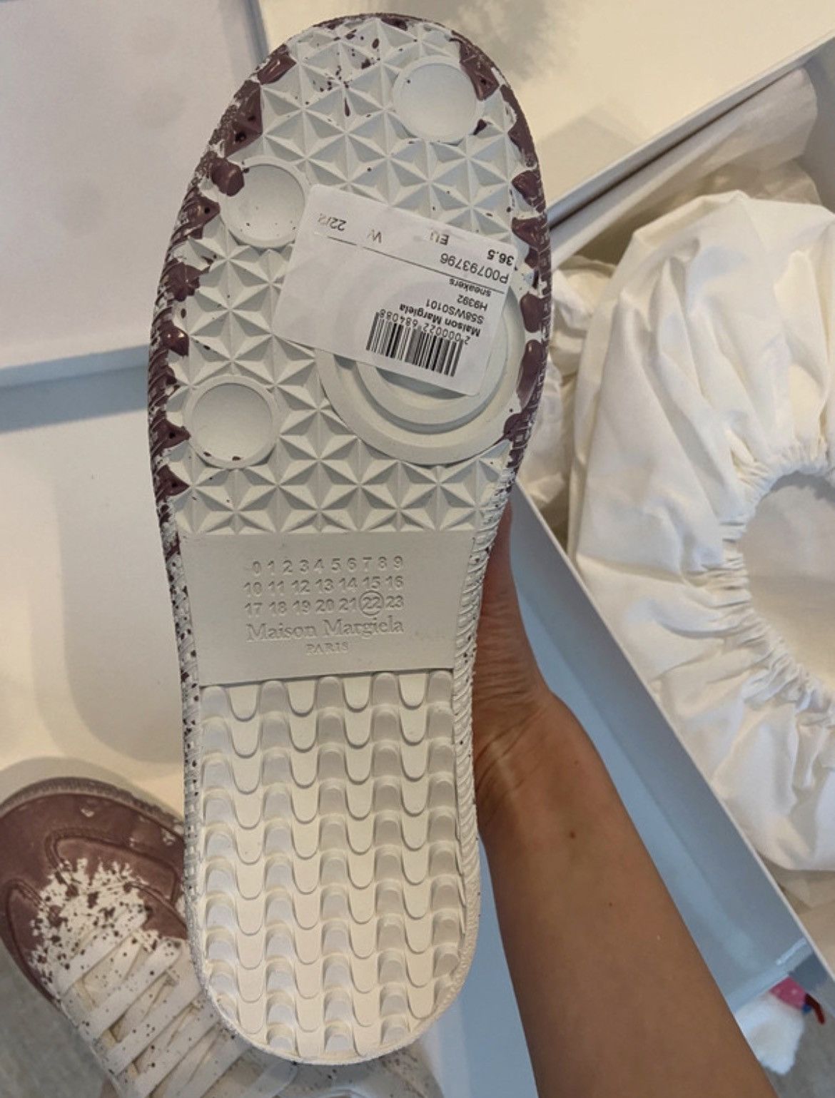 Maison Margiela Maison Margiela splatter paint shoes Size US 5.5 / IT 35.5 - 12 Thumbnail