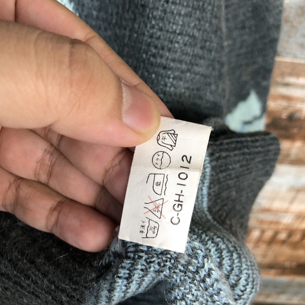 Homespun Knitwear × Japanese Brand Last Sands vintage Grey Knitwear sweatshirt #A2243 Size US M / EU 48-50 / 2 - 11 Thumbnail