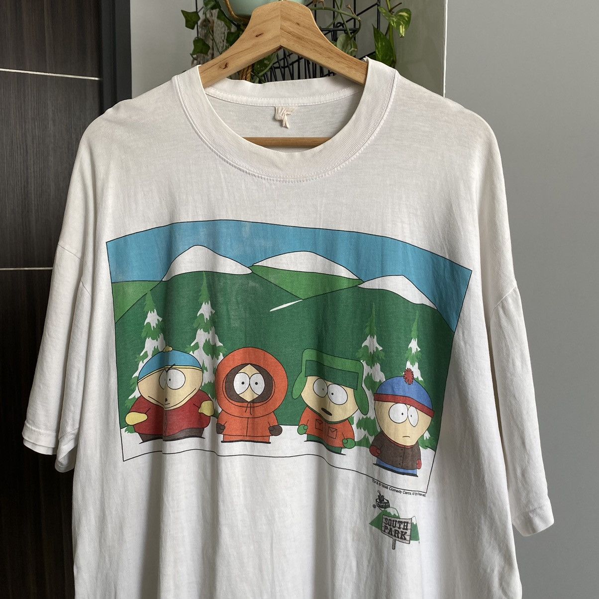 Cartoon Network Thrashed Vintage 90s South Park Cartoon ERD GRUNGE GRAIL TEE Size US XL / EU 56 / 4 - 2 Thumbnail