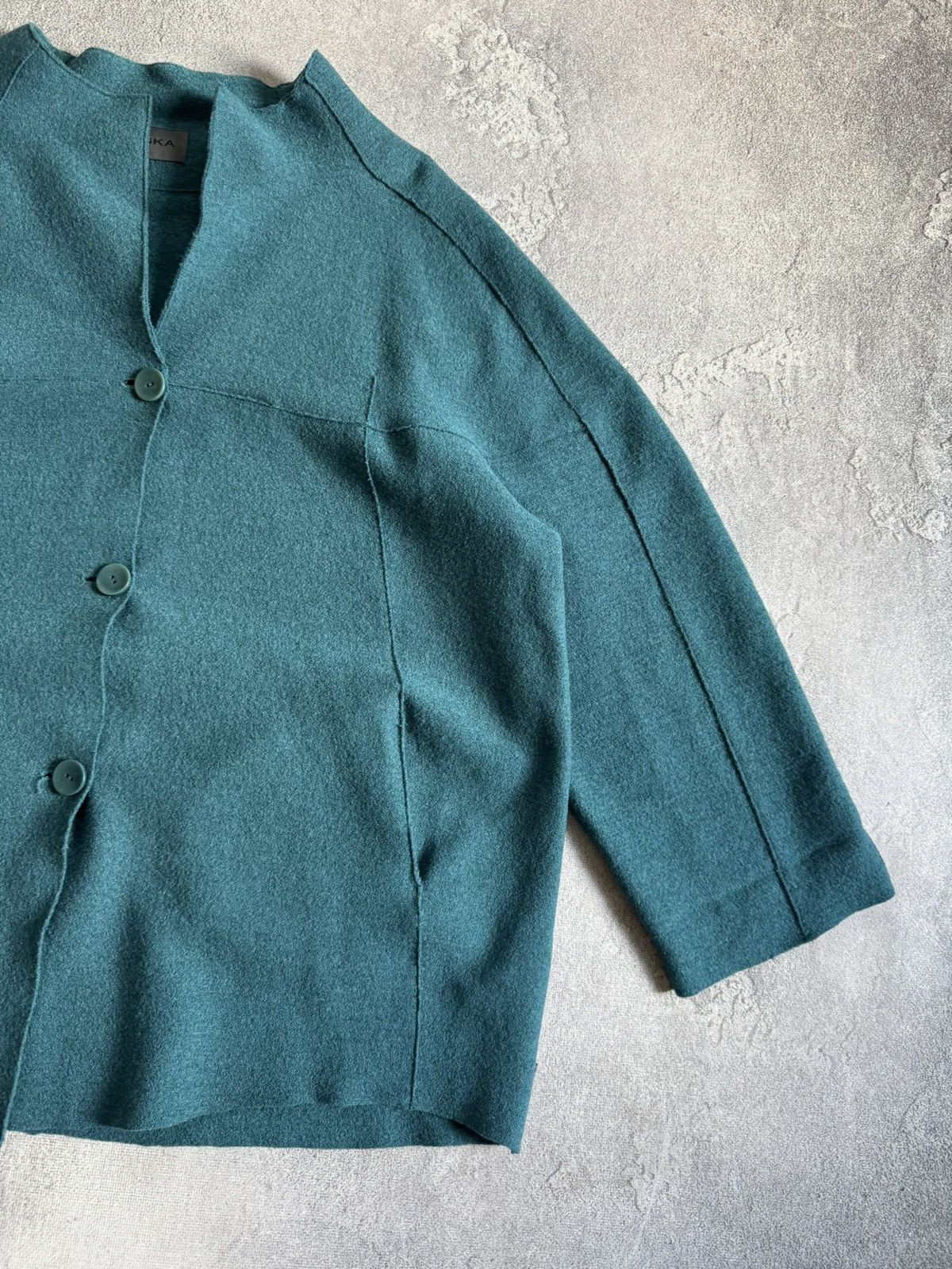 OSKA Oska 5size virgin wool relaxed jacket coat Avantgarde 🇩🇪 Size XXL / US 16-18 / IT 52-54 - 11 Thumbnail