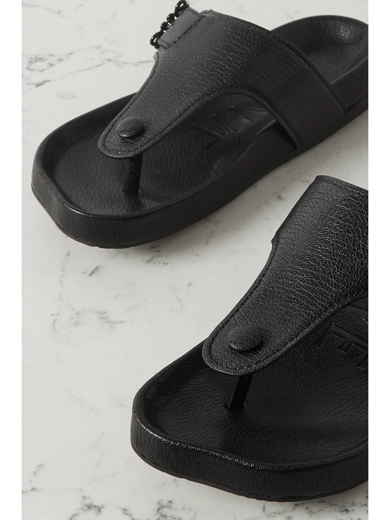 Loewe o1in1g0426 Ease Sandals in Black Size US 8 / IT 38 - 4 Thumbnail