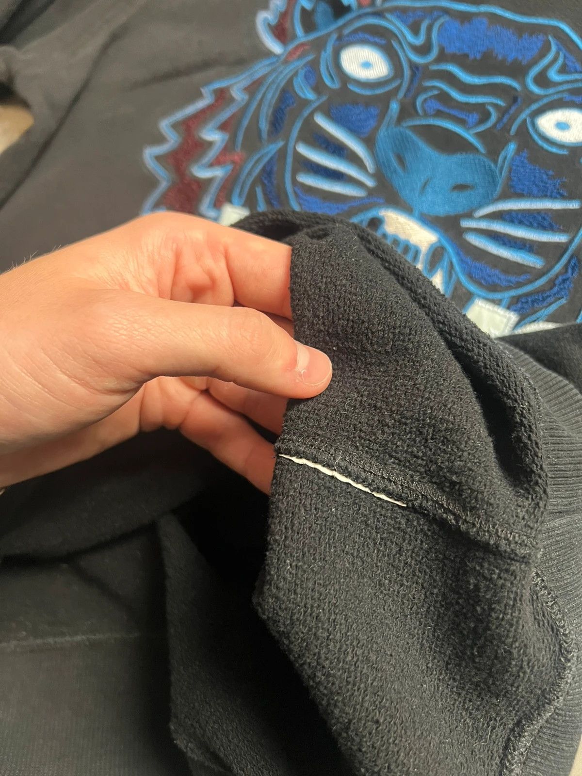 Kenzo Black kenzo tiger crewneck Size US S / EU 44-46 / 1 - 5 Thumbnail