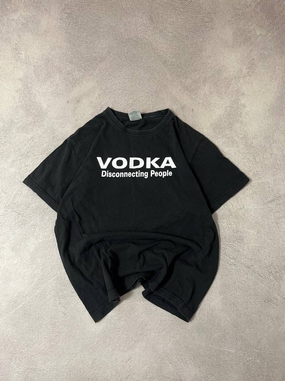 Japanese Brand Humor T Shirt “Vodka and Durex” Size M / US 6-8 / IT 42-44 - 1 Thumbnail