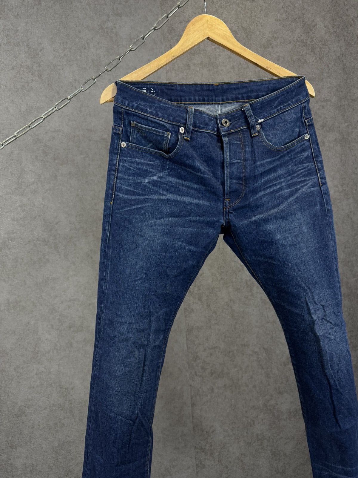 G-Star G Star Raw designer jeans Size US 30 / EU 46 - 3 Thumbnail