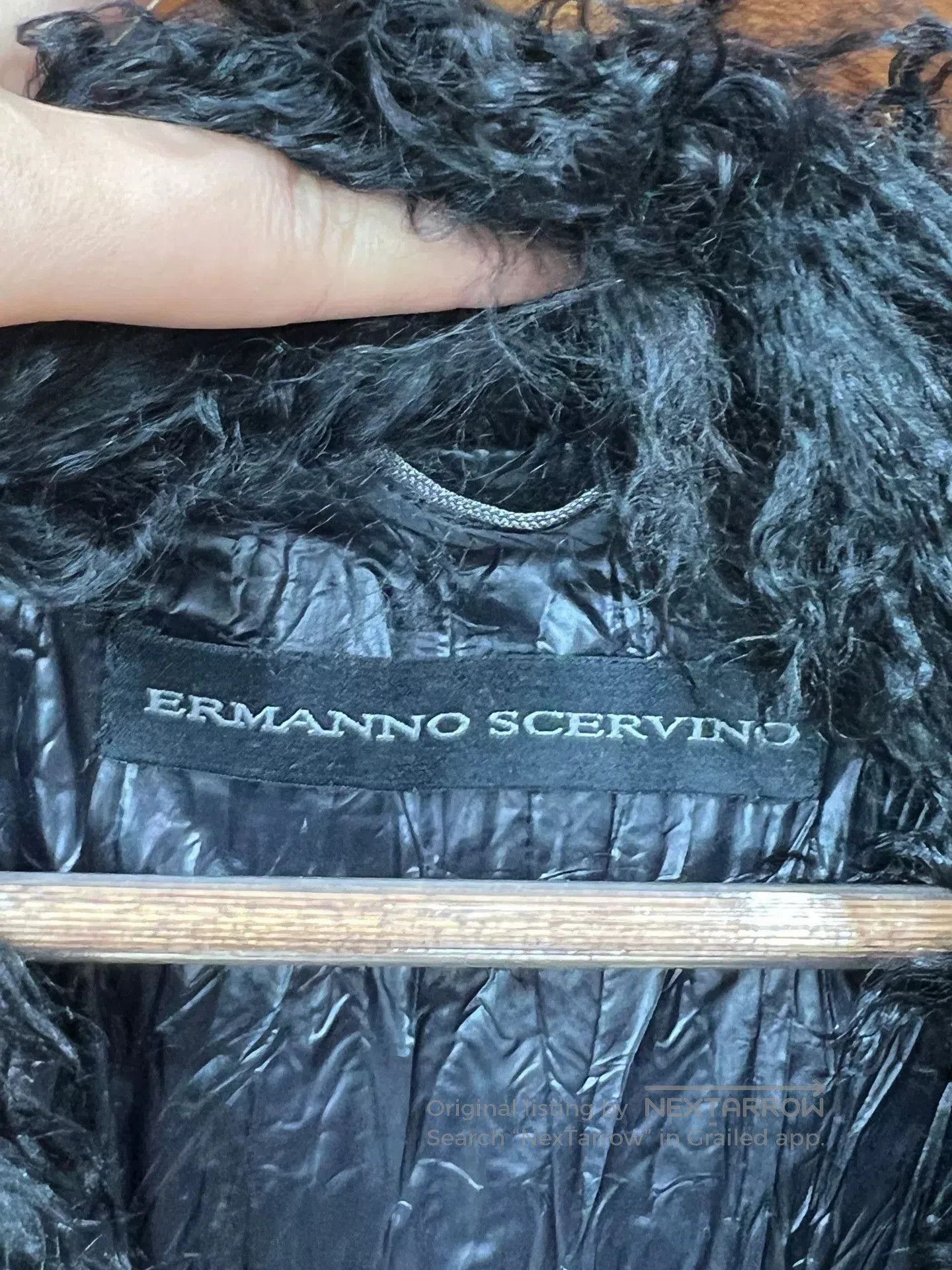 Ermanno Scervino Ermanno Scervino Cotton Fur Coat. Size S / US 4 / IT 40 - 4 Thumbnail