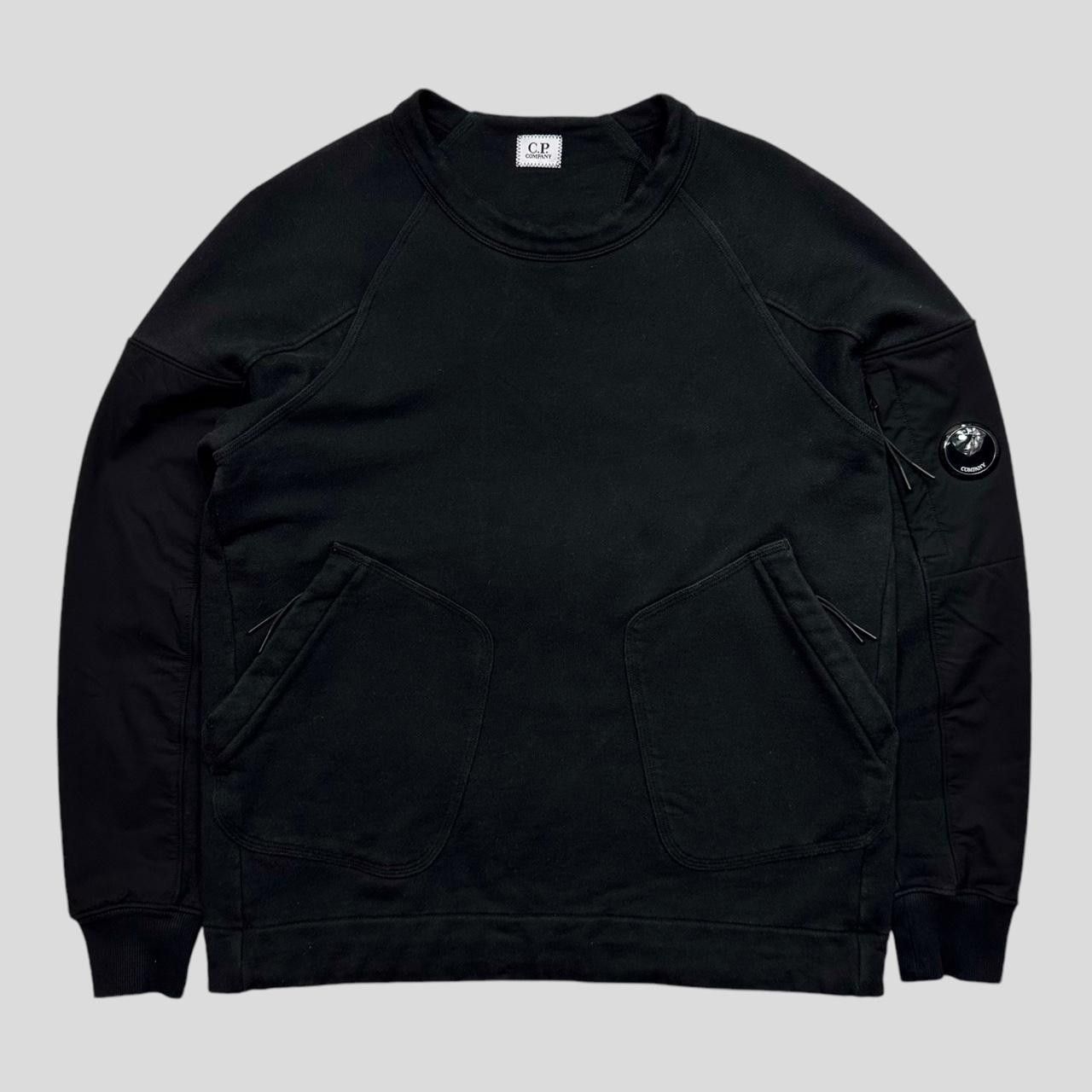 C.P. Company CP Company AW21 Nylon Panel Lens Pocket Crewneck - M/L Size US M / EU 48-50 / 2 - 1 Thumbnail