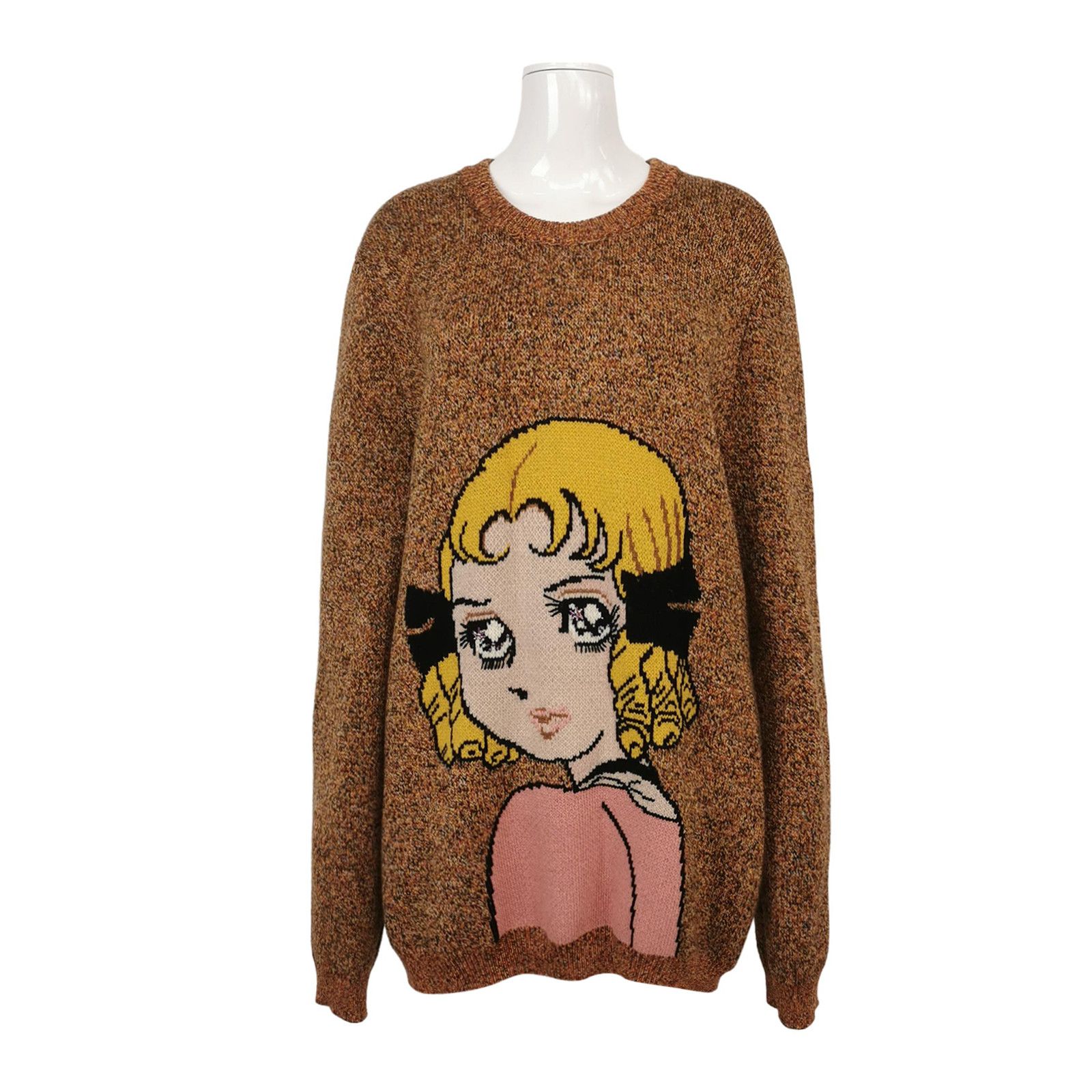 Gucci Gucci Graphic Wool Sweater Size L Size US L / EU 52-54 / 3 - 1 Thumbnail