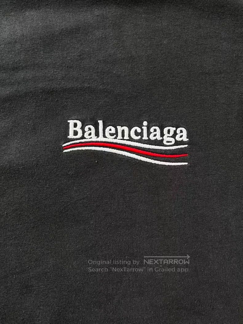 Balenciaga Balenciaga Coke Embroidered Round Neck Casual Short Sleeve Size US XS / EU 42 / 0 - 3 Thumbnail