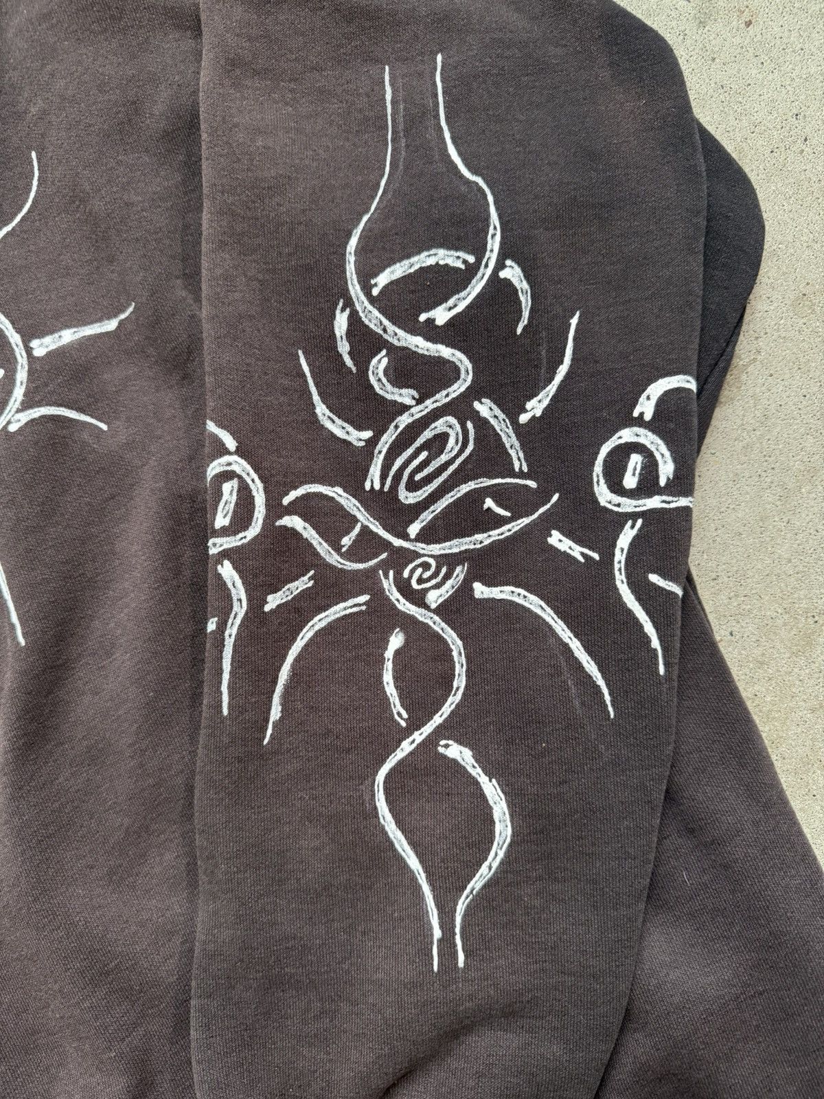 Carhartt × Vintage Vintage Carhartt faded brown hoodie Tattoo 001 Size US L / EU 52-54 / 3 - 5 Thumbnail