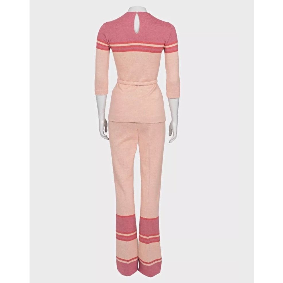 Miu Miu Miu Miu Pink Striped Suit Set Sz.40/S Size S / US 4 / IT 40 - 3 Thumbnail