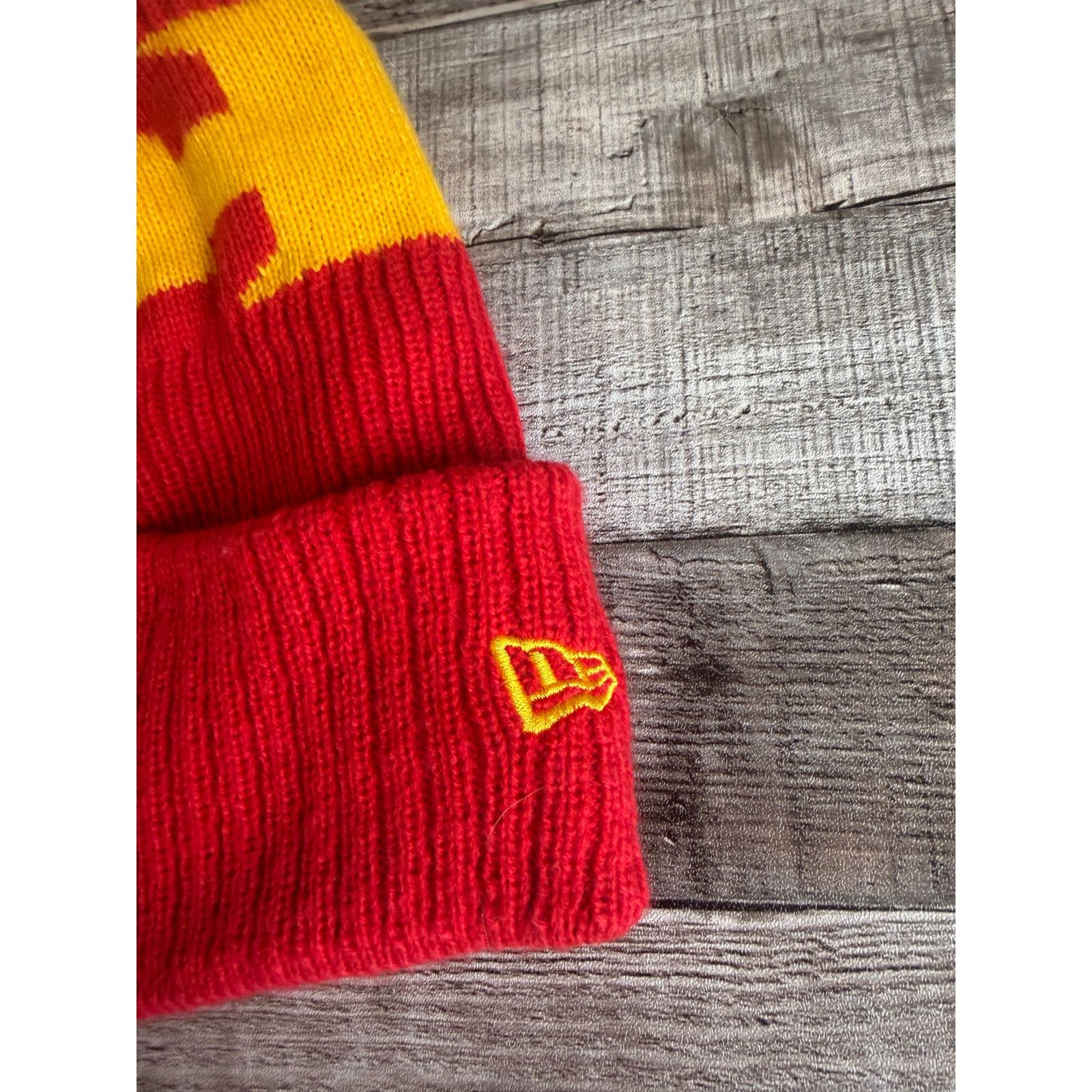 New Era Kansas City Chiefs NFL Football New Era Winter Beanie Size ONE SIZE - 3 Thumbnail