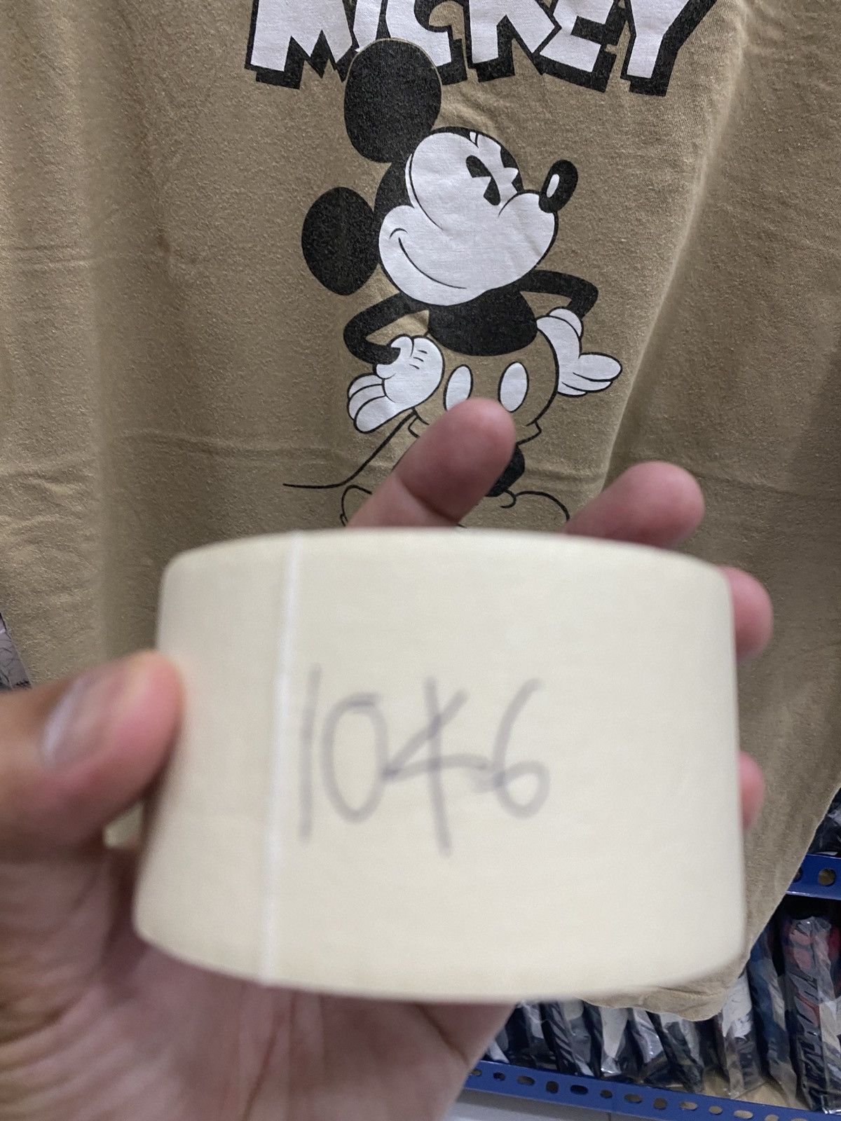 Disney VINTAGE MICKEY MOUSE RINGER TSHIRT Size US L / EU 52-54 / 3 - 13 Thumbnail