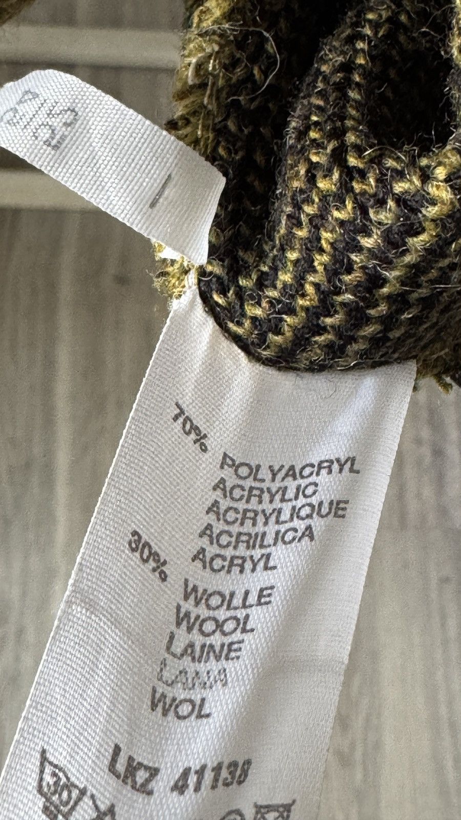 Vintage Rare 90s’ Unique Vintage Coletti Studio Wool Blend Cardigan Size US L / EU 52-54 / 3 - 7 Thumbnail