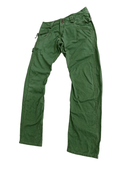 Japanese Brand Unbrand Olive Green Pants Japanese Style Size 30" / US 8 / IT 44 - 5 Thumbnail