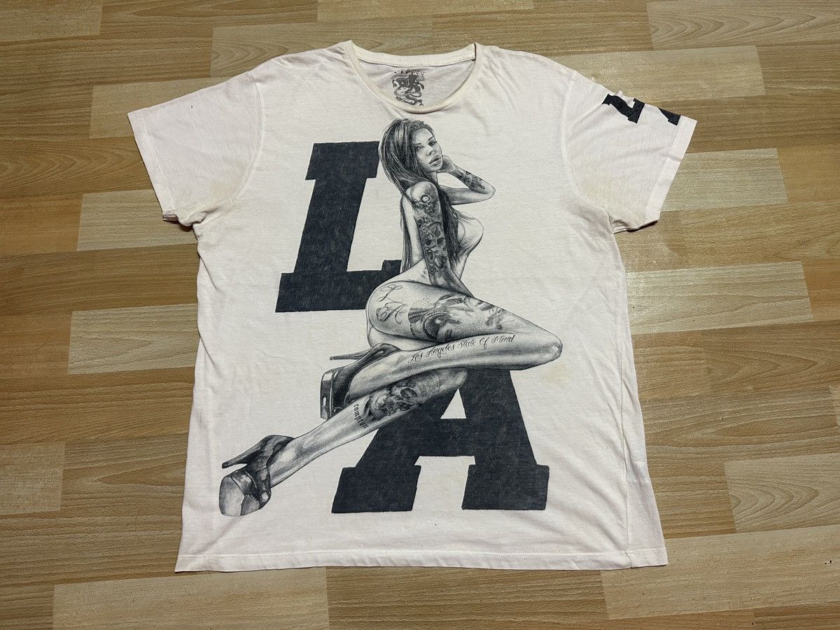 Cedarwood State × Japanese Brand Girl “Los Angeles State of Mind” Rare Tee Size US XL / EU 56 / 4 - 1 Thumbnail
