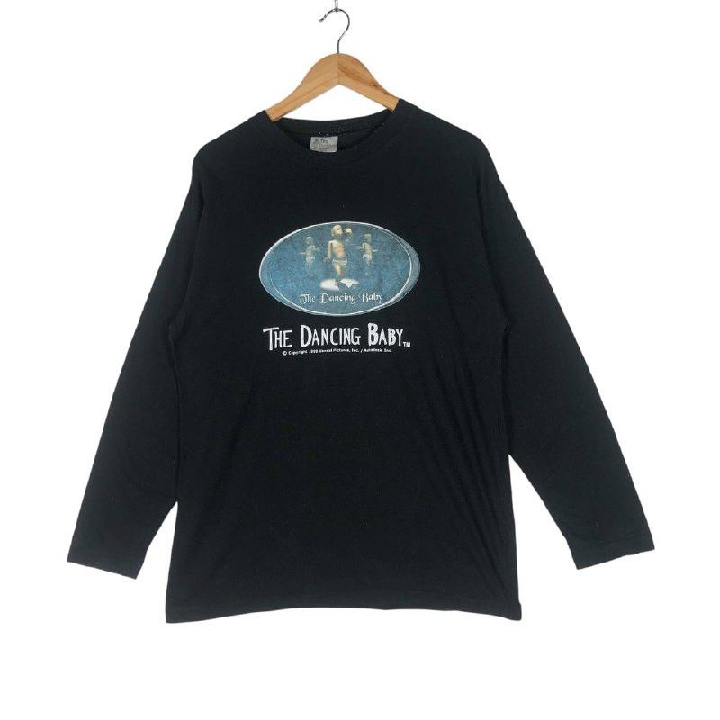Band Tees × Vintage Vintage The Dancing Baby 1999 Unreal Picture L/S T-Shirt Size US M / EU 48-50 / 2 - 1 Thumbnail