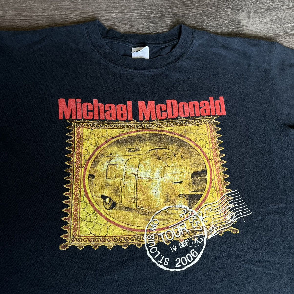 Band Tees Vintage 2006 Michael McDonald Tour Band T Shirt Doobie Bros Size US L / EU 52-54 / 3 - 3 Thumbnail