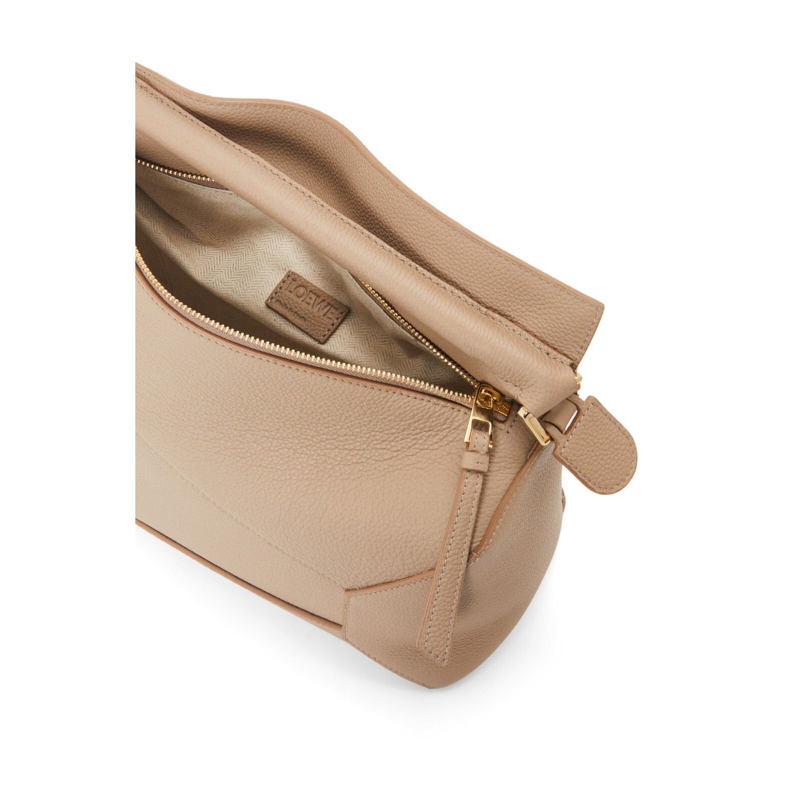 Loewe LOEWE Puzzle Medium $3750 Sand Grained Leather Handbag New/A Size ONE SIZE - 5 Thumbnail