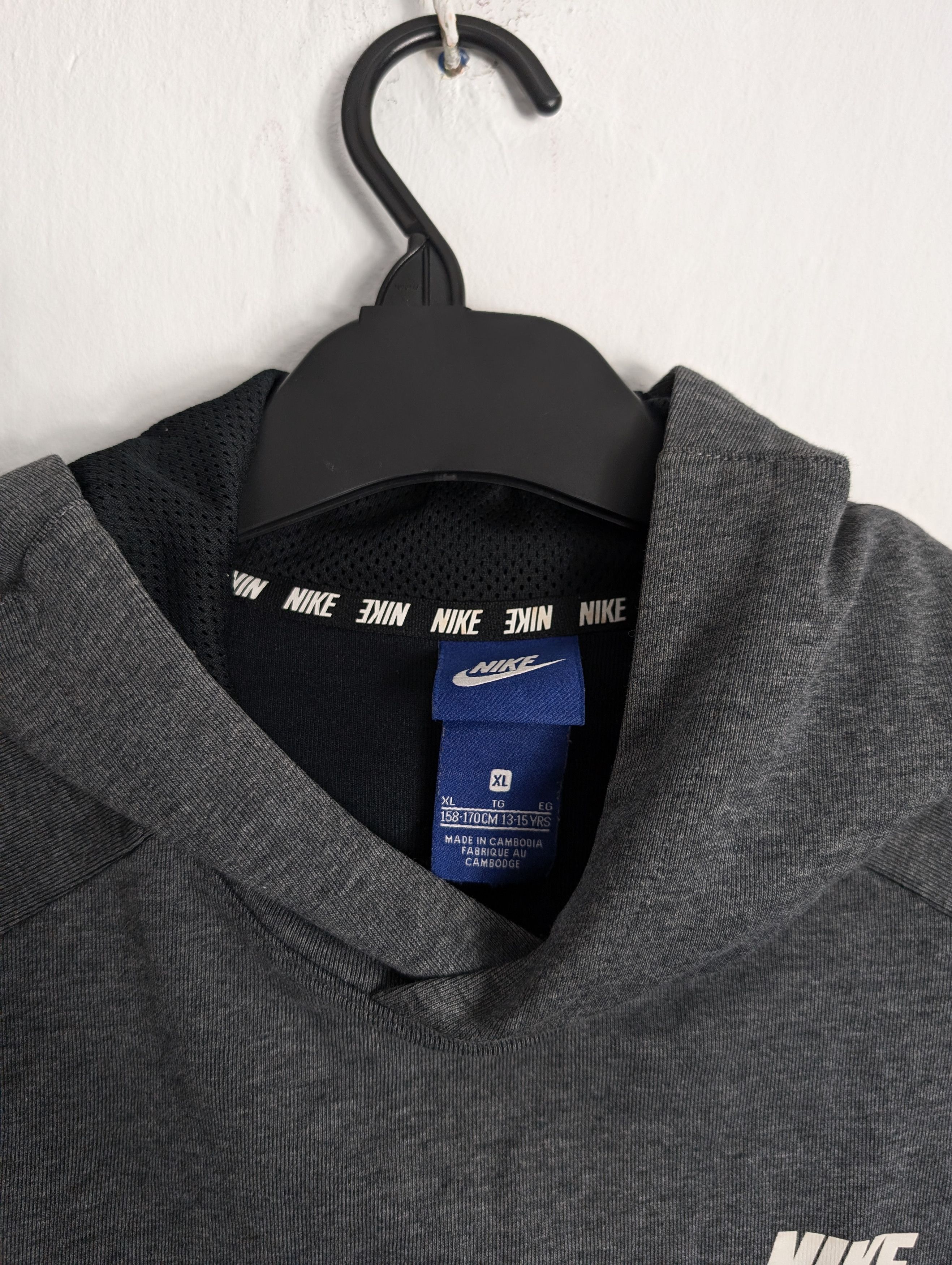 Nike Nike Club Hoodie Blue Pullover Sweatshirt Basic Sportswear Size US S / EU 44-46 / 1 - 4 Thumbnail