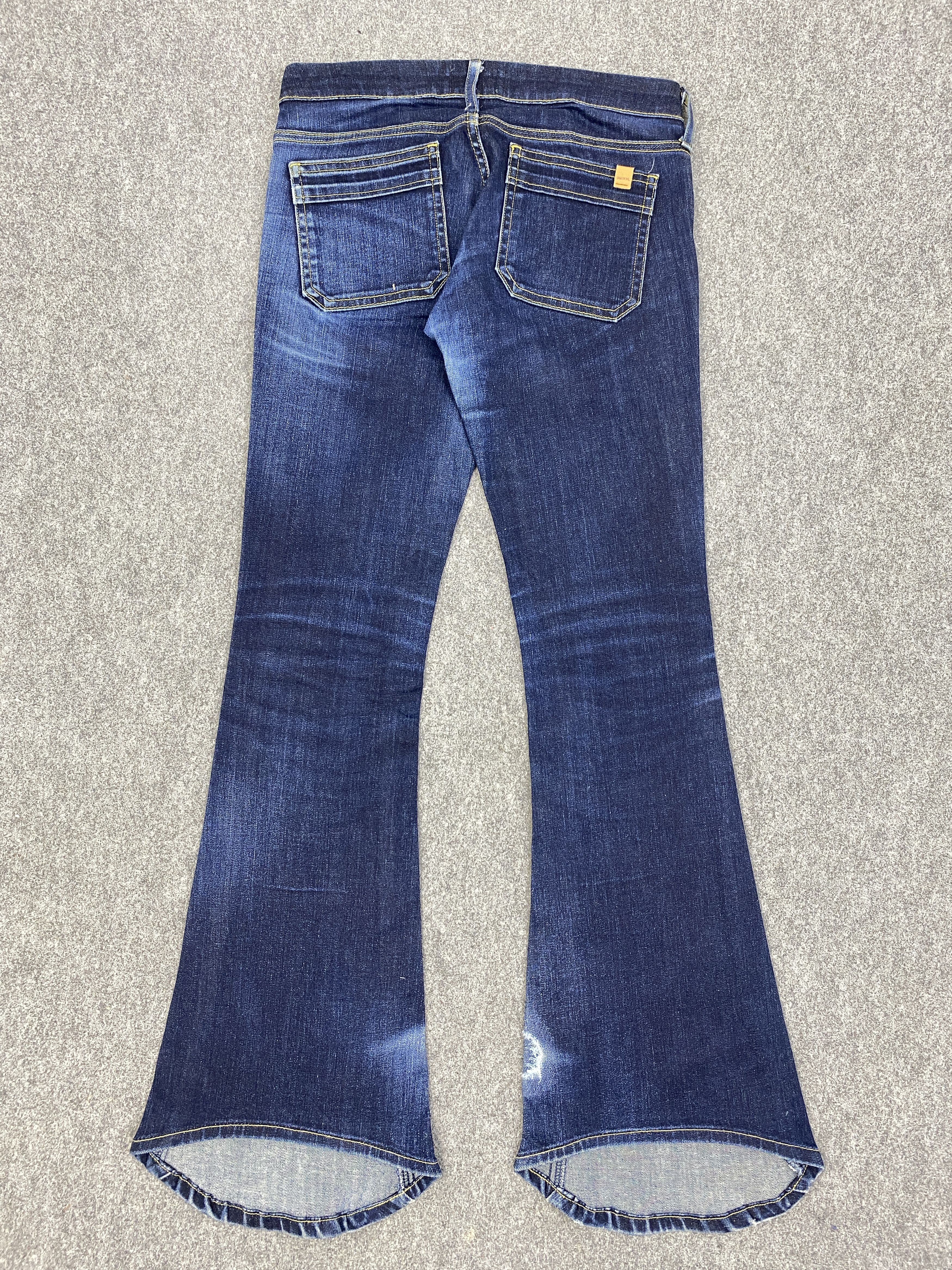 Edwin Vintage Edwin Faded Blue Flared Bootcut Jeans DP2847 Size US 29 - 3 Thumbnail