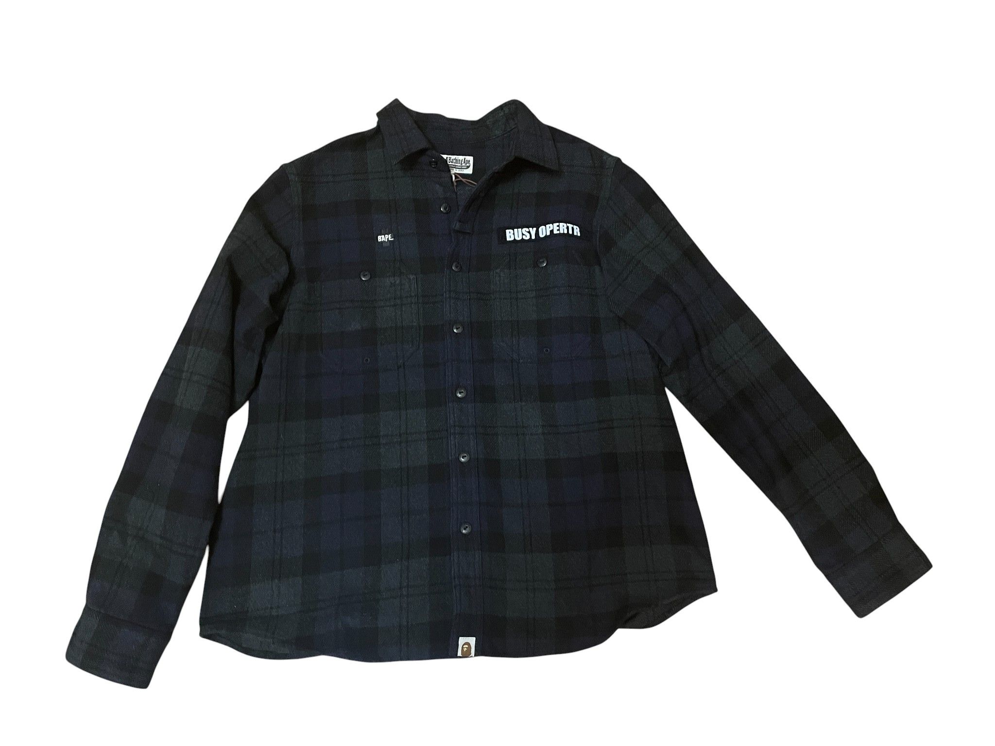 Bape A Bathing Ape (BAPE) Plaid Shirt Jacket Size US M / EU 48-50 / 2 - 3 Thumbnail