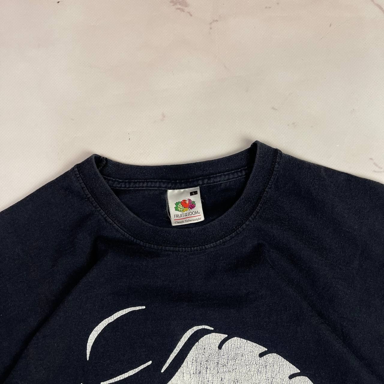 Vintage Vintage Y2K Stewie Griffin Faded Fruit of The Loom T shirt L Size US L / EU 52-54 / 3 - 6 Thumbnail