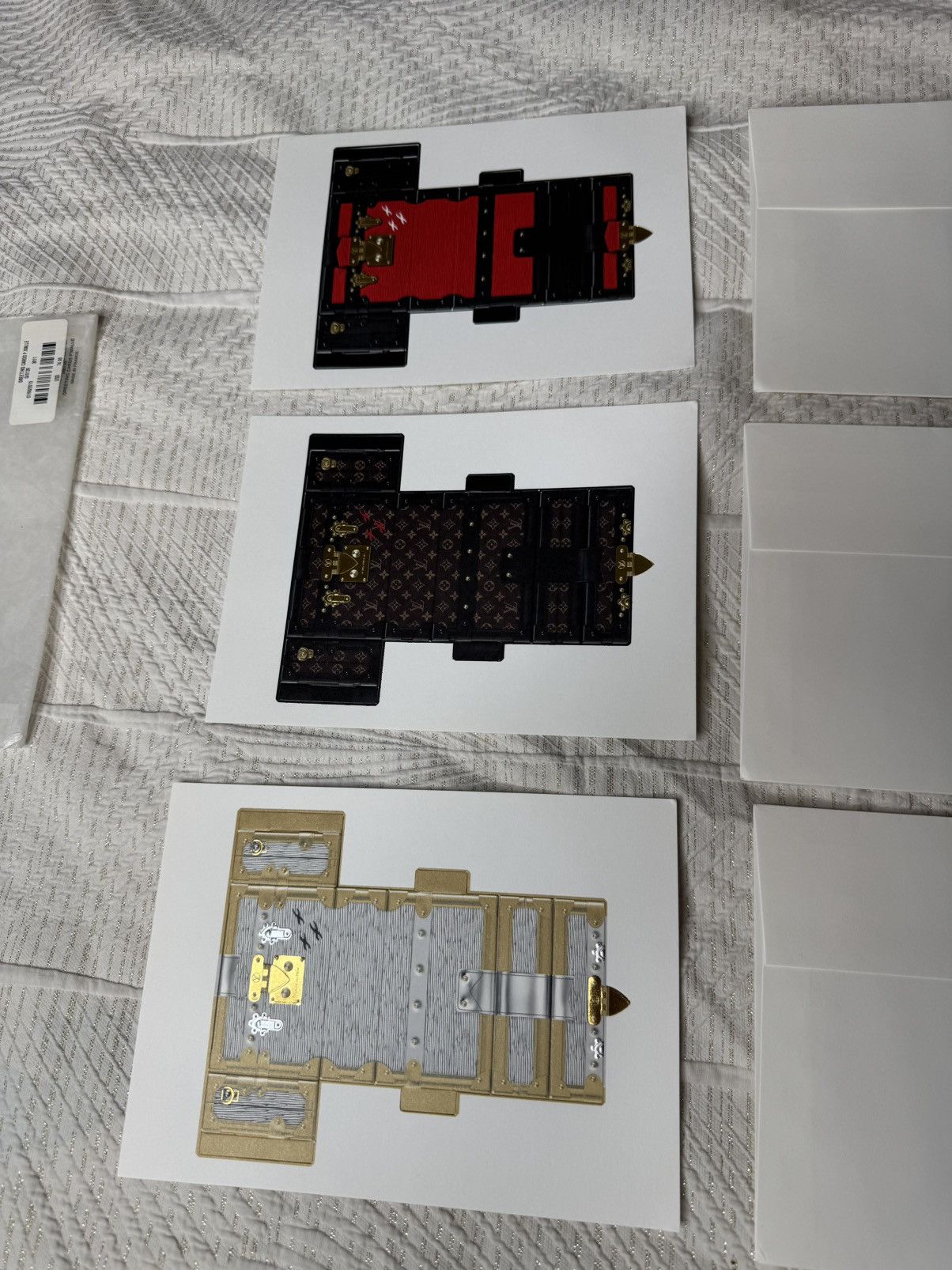 Louis Vuitton Louis Vuitton Petite Malle Greeting Cards (3-Pack) Size ONE SIZE - 4 Thumbnail