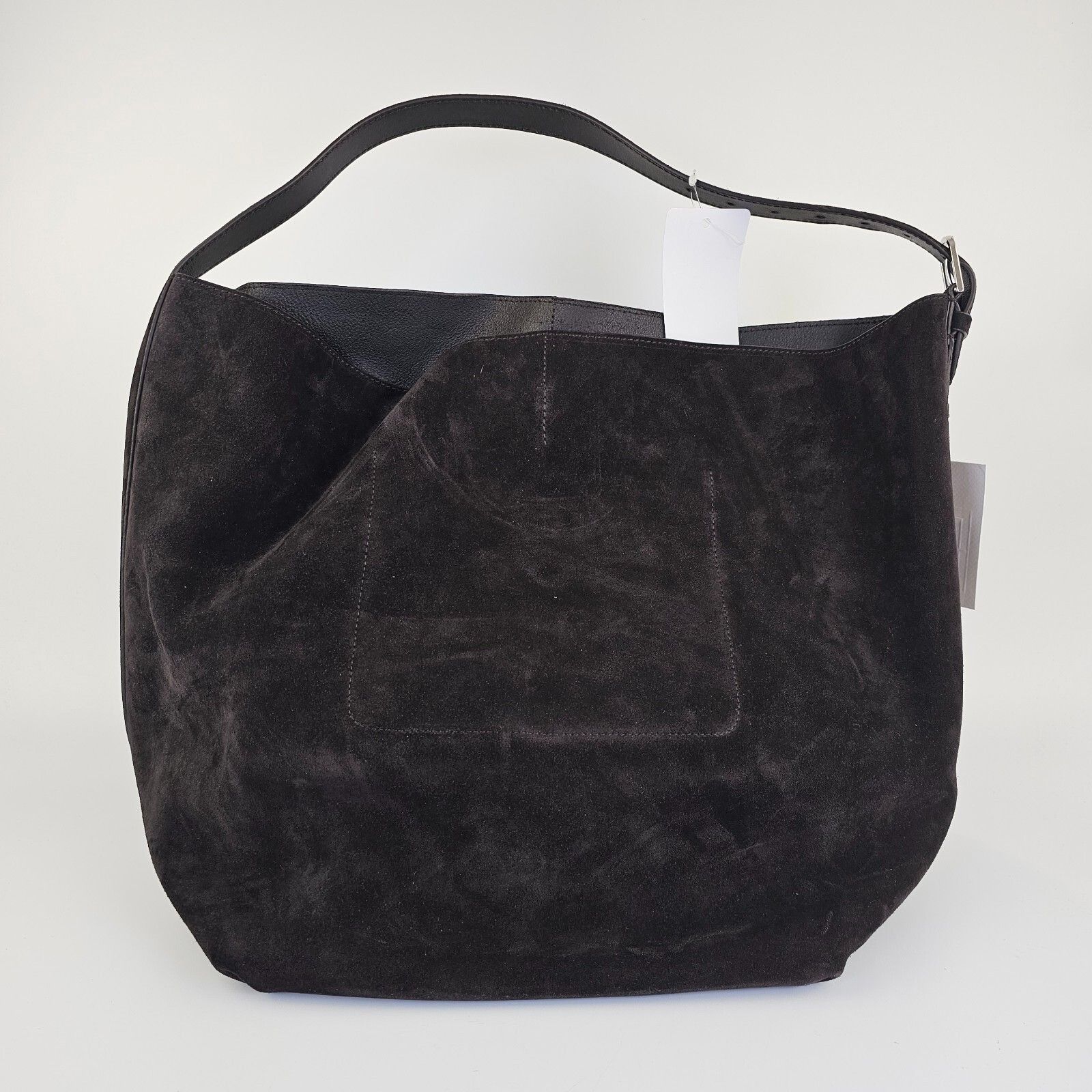 Toteme TOTEME Belted $1150 Espresso Suede Tote Bag New And Authenti Size ONE SIZE - 6 Thumbnail