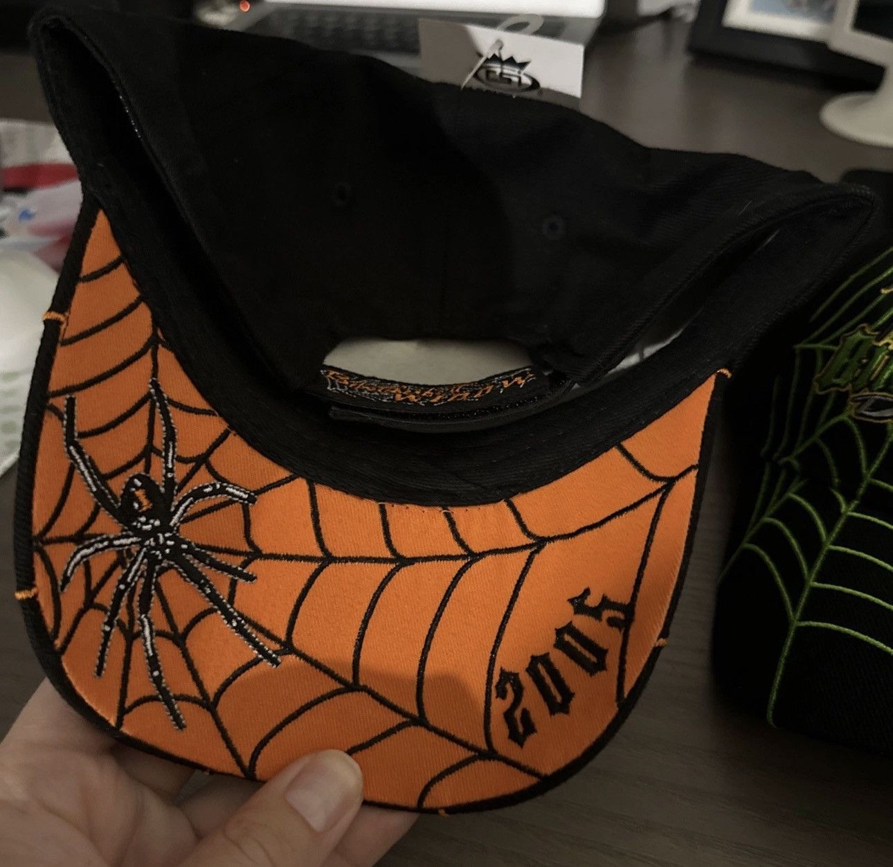 Other Biketoberfest WIDOW 2005 Daytona Beach 13th Spider Web x2 Size ONE SIZE - 3 Thumbnail