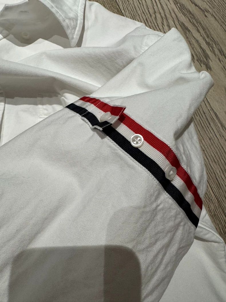 Thom Browne Thom Browne Classic long-sleeved shirt Size US L / EU 52-54 / 3 - 4 Thumbnail