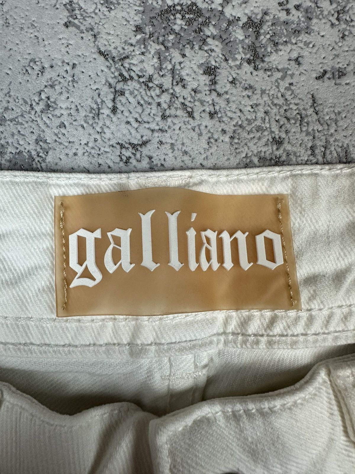 John Galliano Rare❗️John Galliano Distressed Denim Pants Size US 32 / EU 48 - 9 Thumbnail