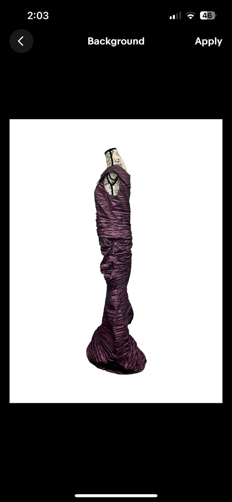 Alex Evenings Alex Evenings Plum Purple Ruched Bodycon One Shoulder Sz 12 Size L / US 10 / IT 46 - 3 Thumbnail