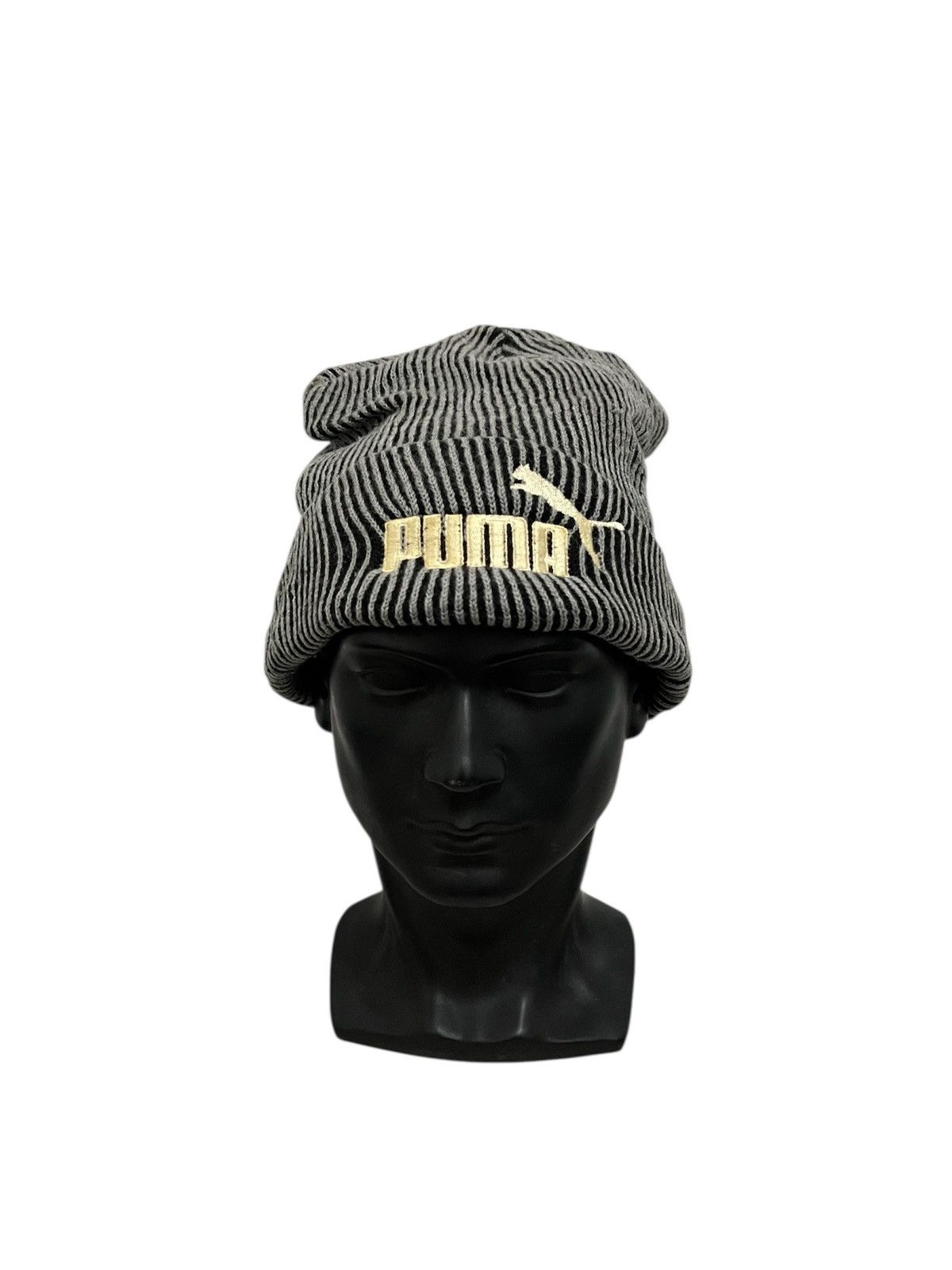 Puma Vintage Puma Spell Out Beanie Hat Size ONE SIZE - 1 Thumbnail