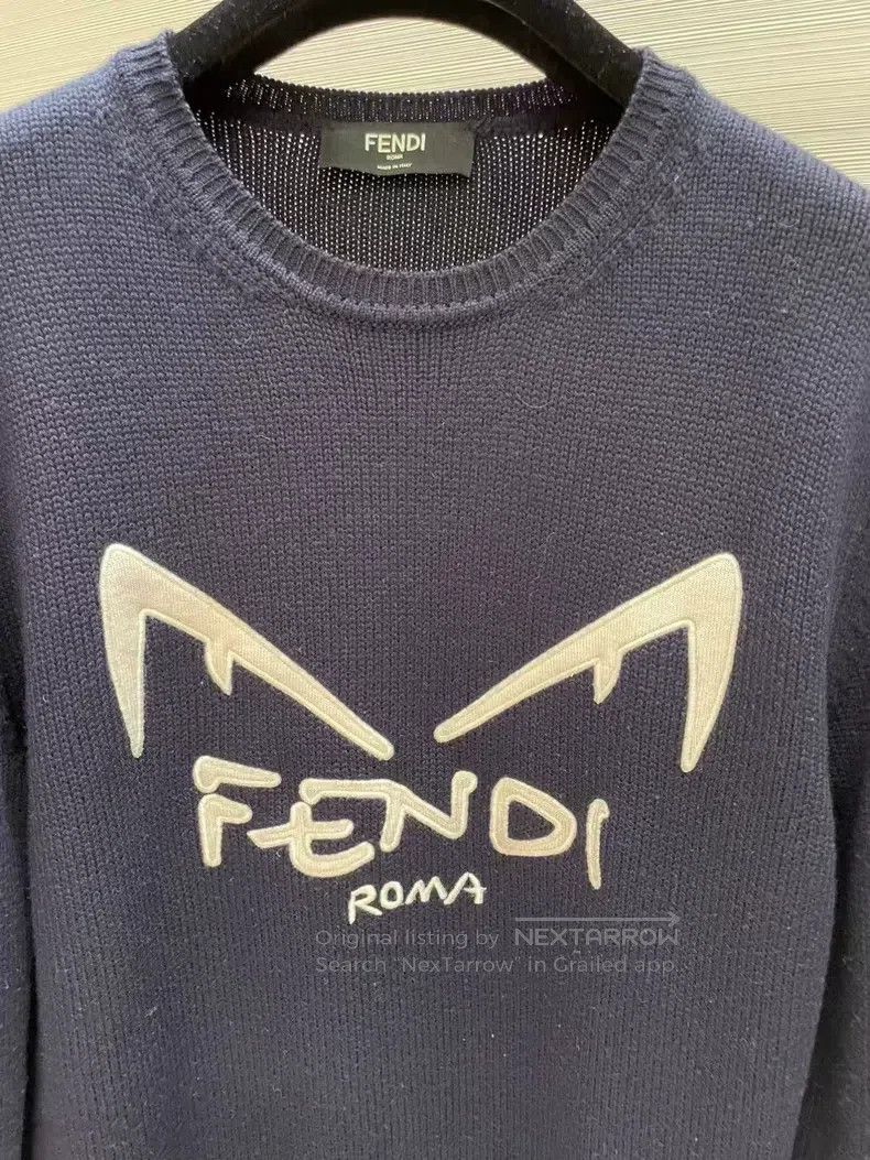Fendi Fendi Long-sleeve knitted top, unisex. Size US M / EU 48-50 / 2 - 2 Thumbnail