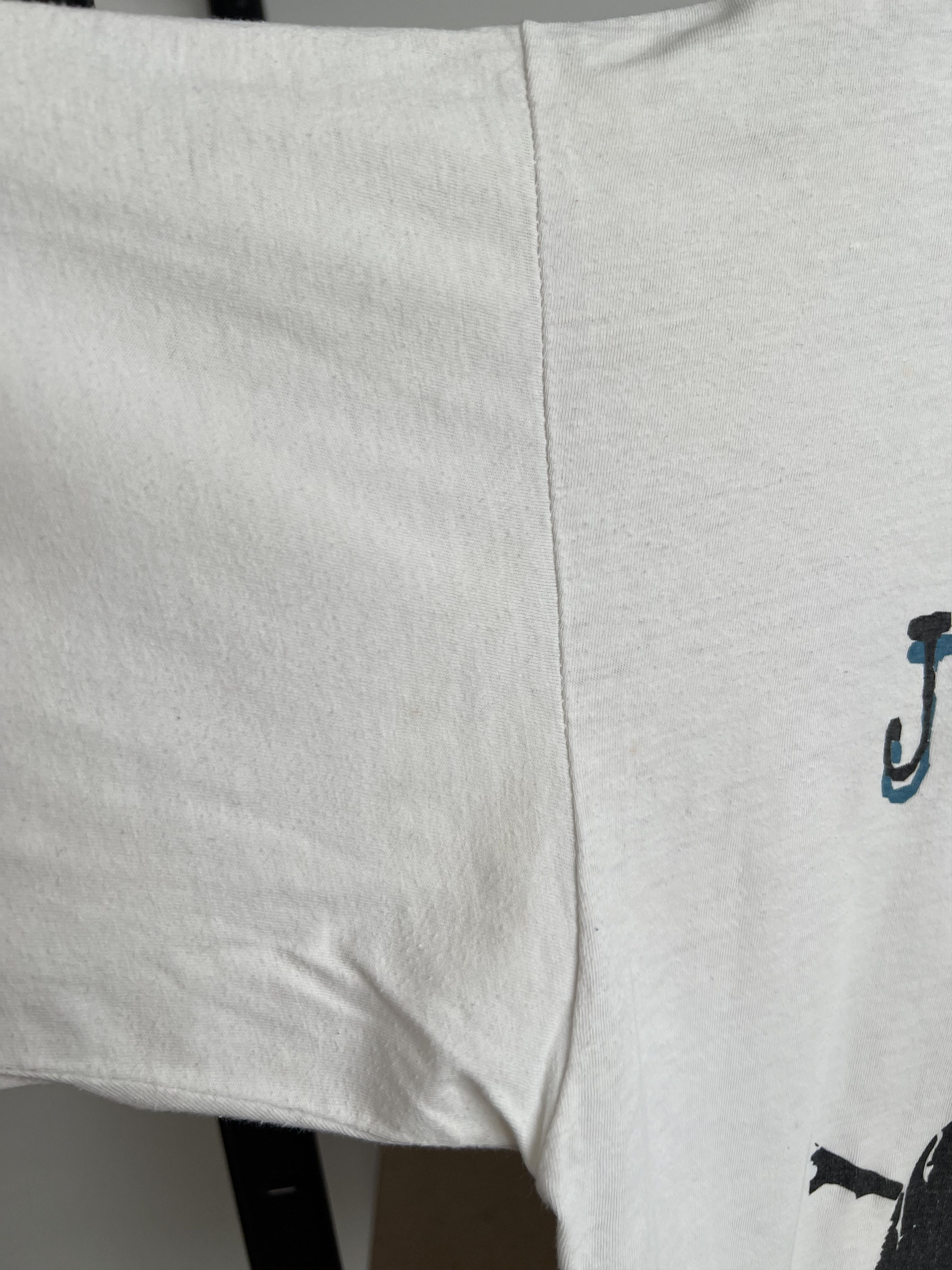 Band Tees Vintage 1997 Jon Bon Jovi Rock Band White T-shirt Size US XL / EU 56 / 4 - 12 Thumbnail