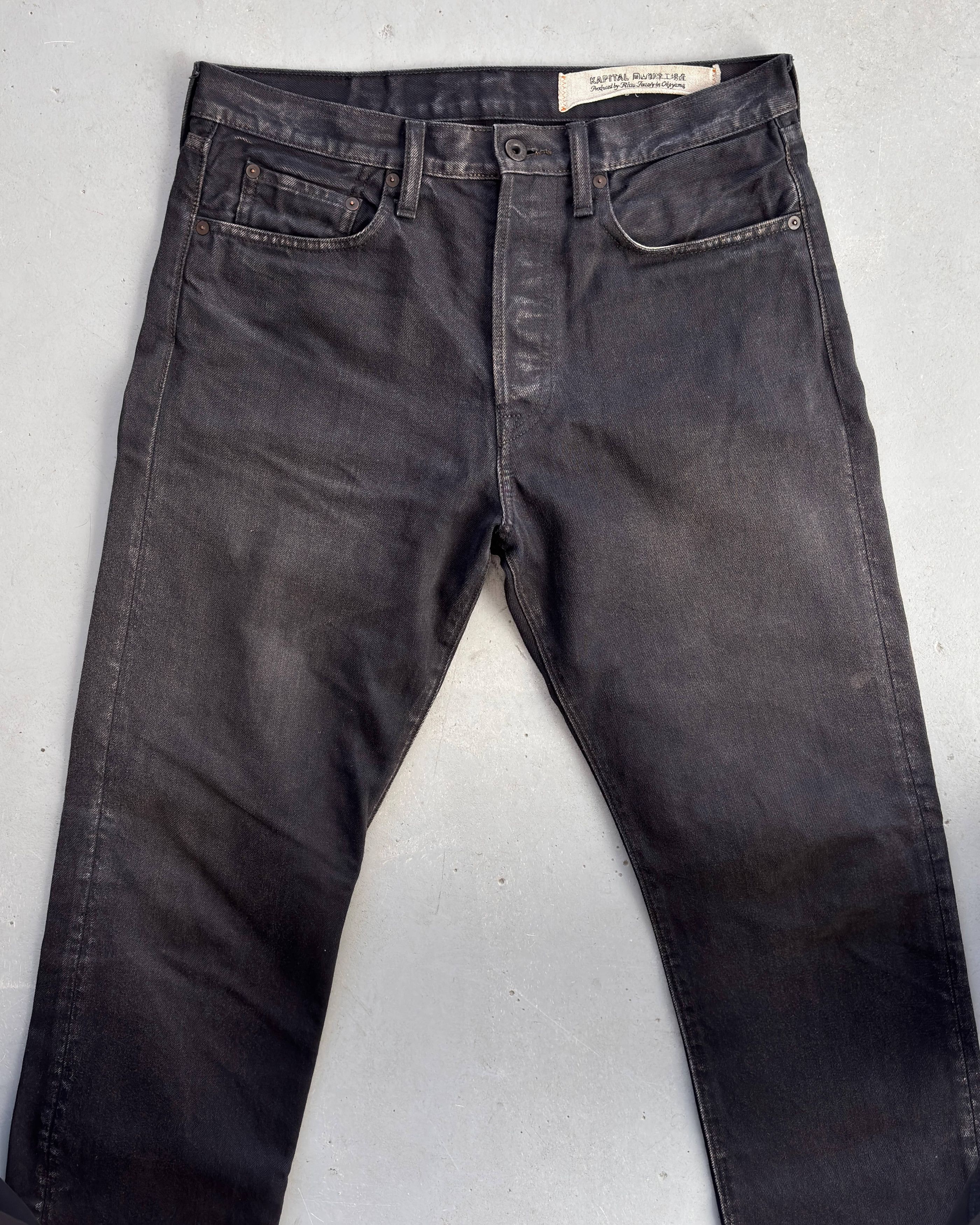Kapital KAPITAL Straight-Leg Stone-Washed Denim Size US 32 / EU 48 - 11 Thumbnail