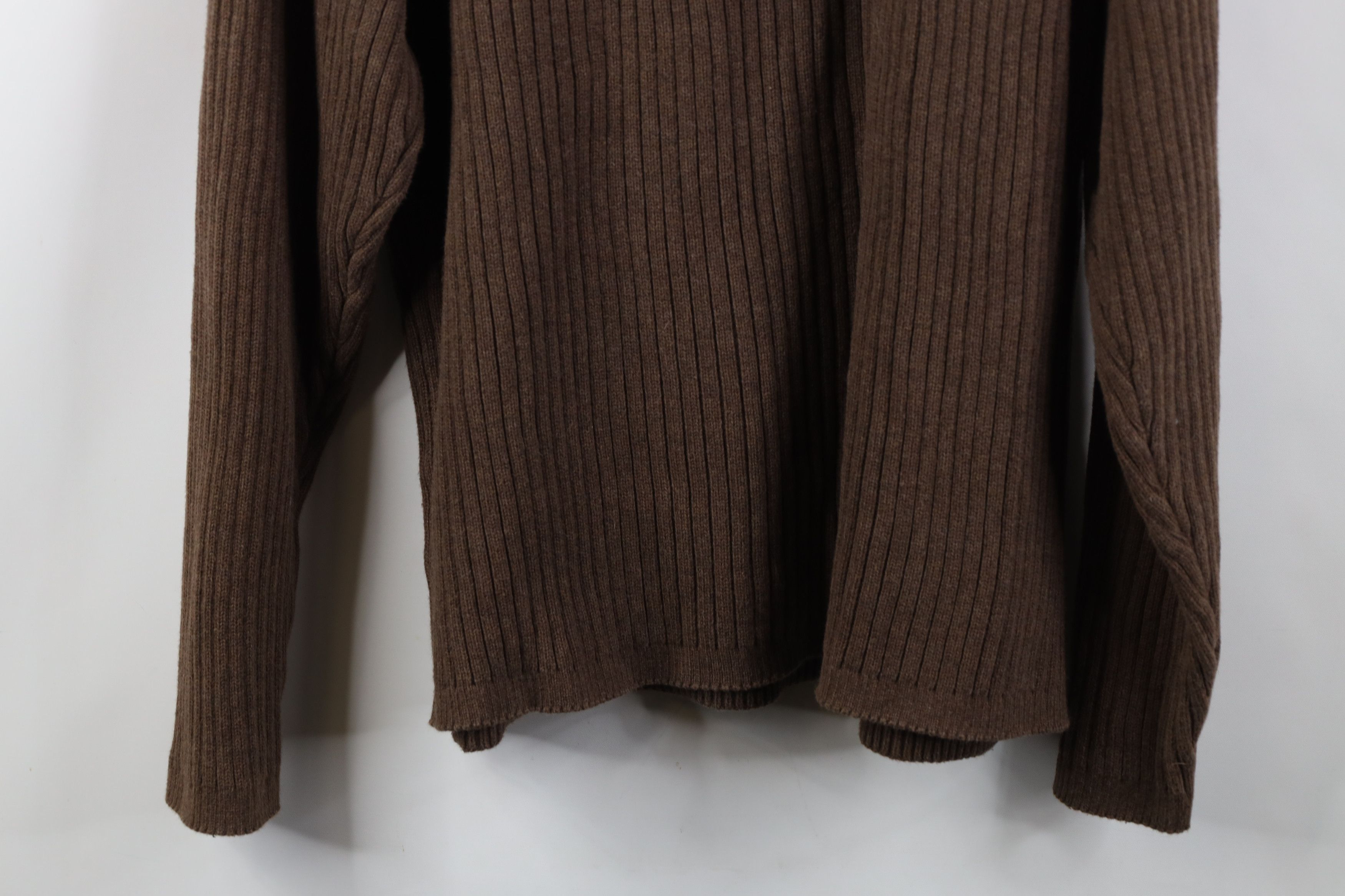 Timberland Vintage 90s Y2K Timberland Knit Commando Sweater Brown Size US XL / EU 56 / 4 - 11 Thumbnail
