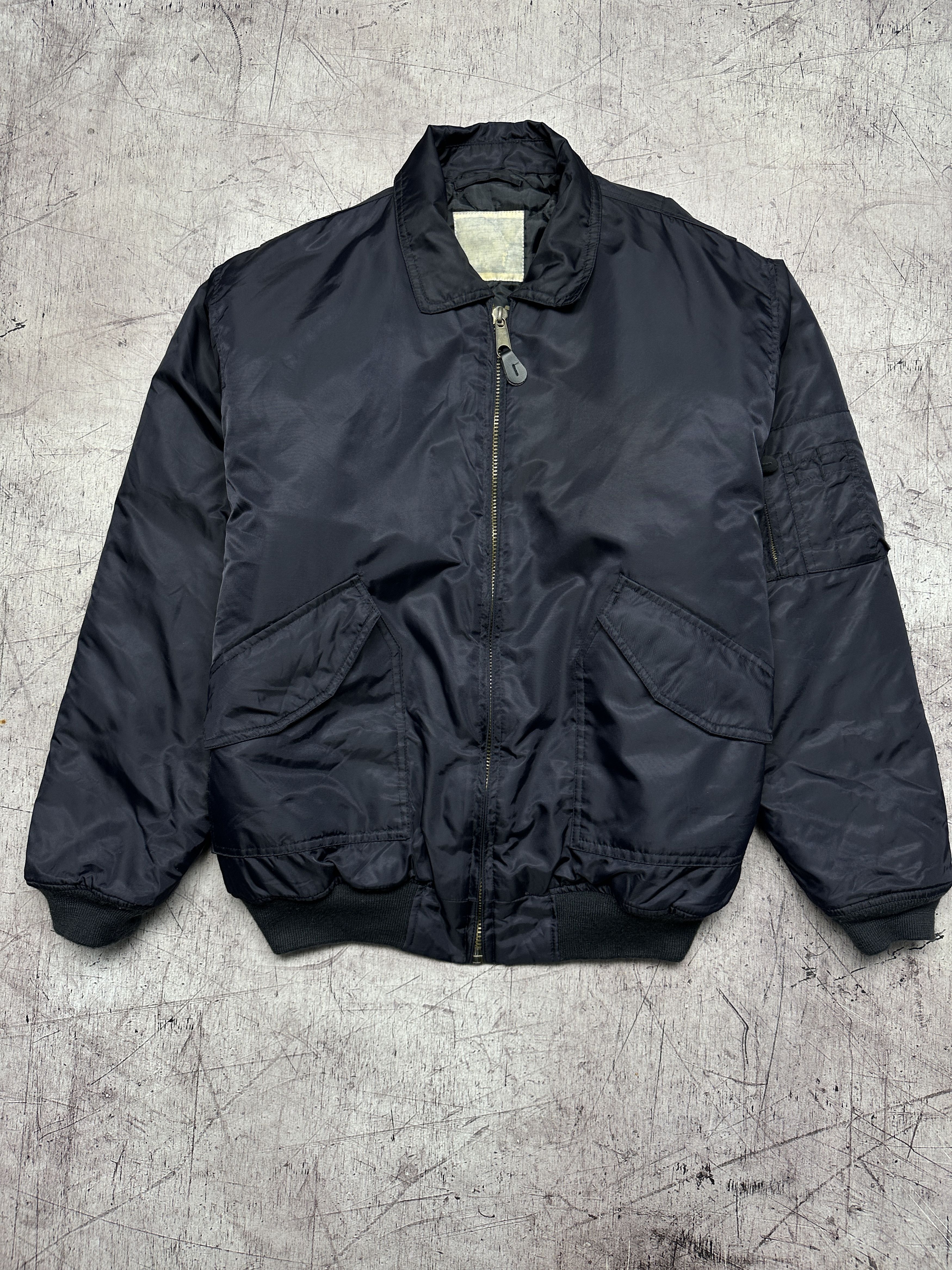 Japanese Brand × Vintage Y2K Ma-1 Bomber H.P.S Jacket Flyers CWU