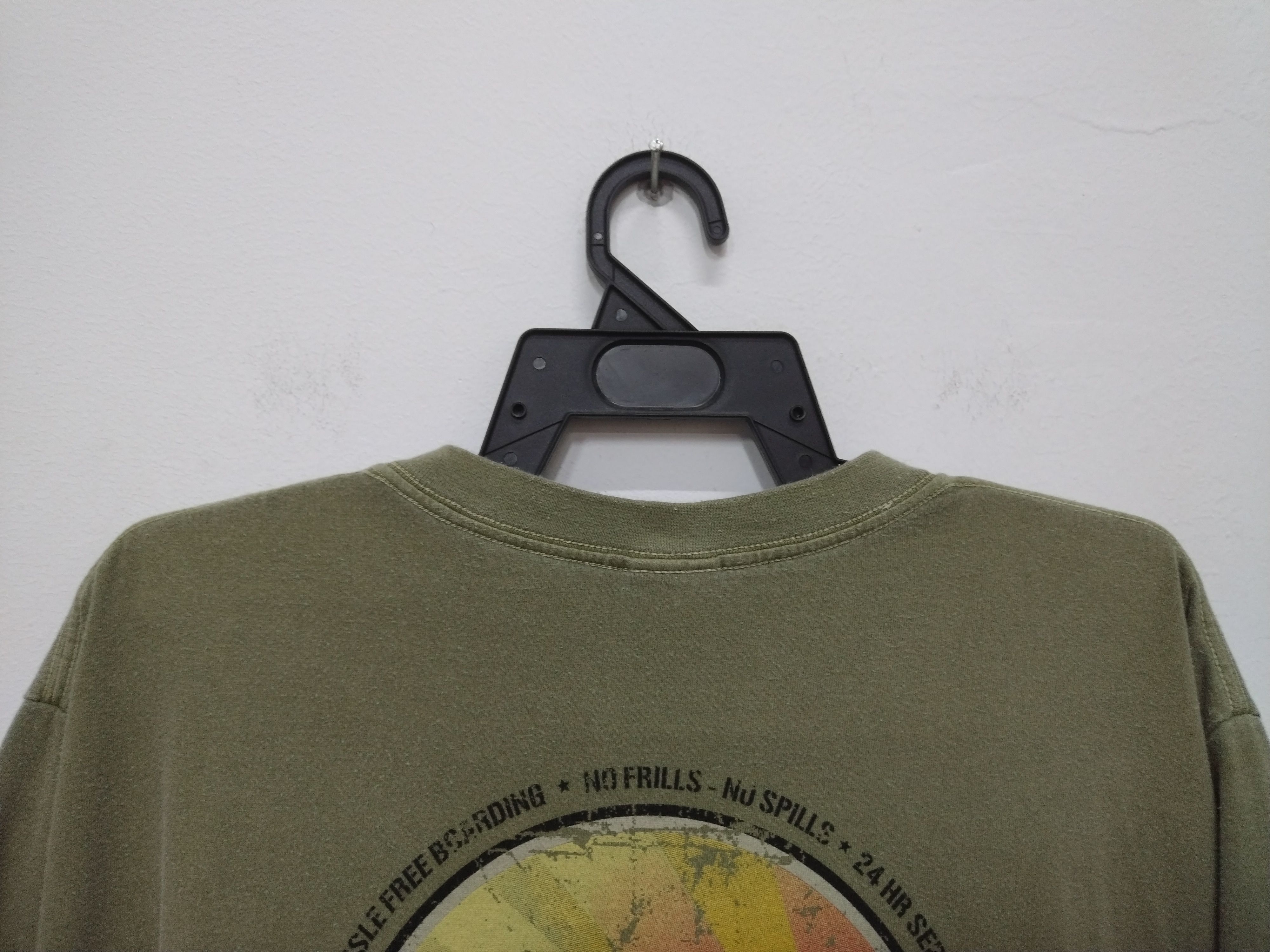 Vintage Vtg Hemp Dyed Crazy Shirt Discontinued airplane series Tee Size US L / EU 52-54 / 3 - 5 Thumbnail