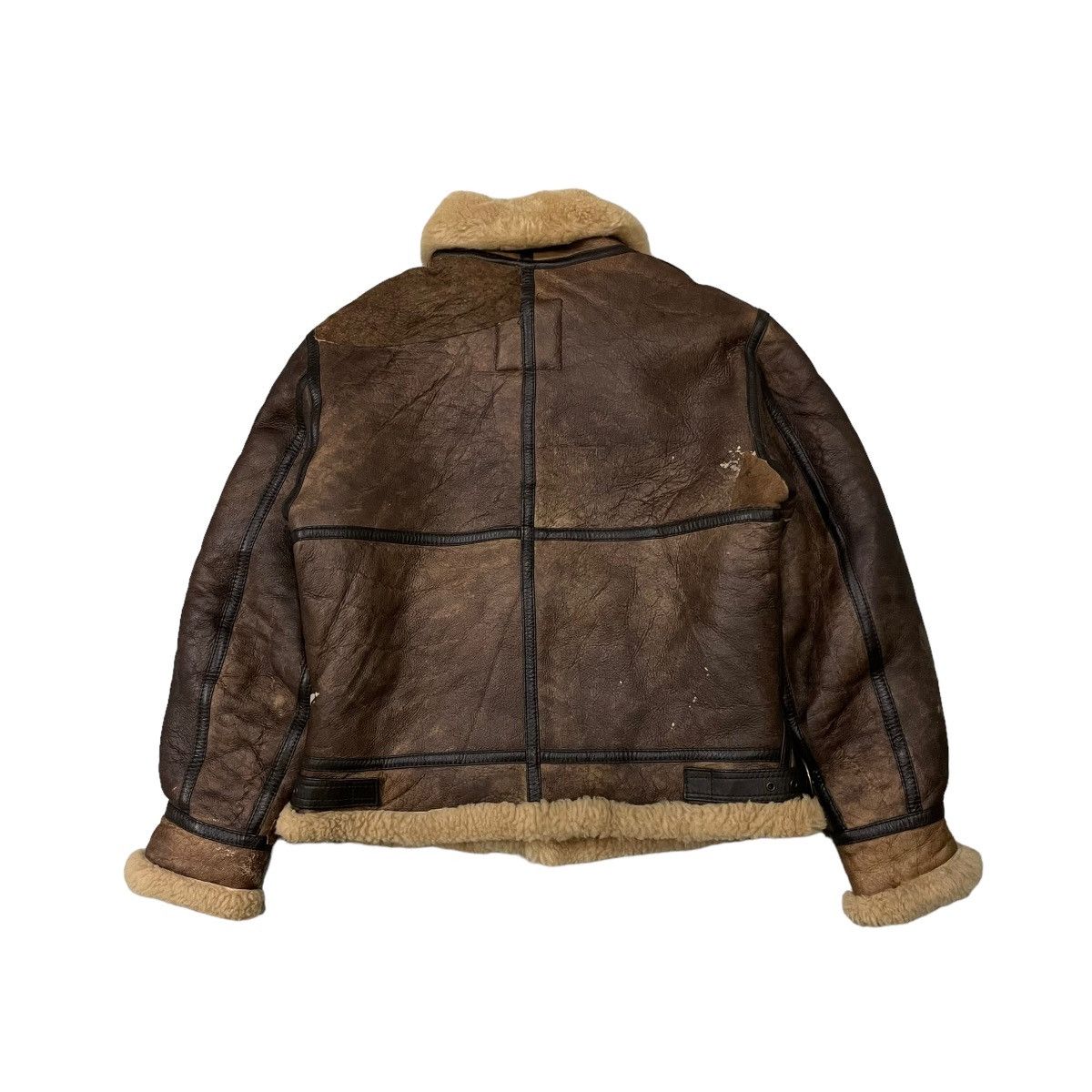 Harley Davidson Vintage Harley Davidson Sheepskin B3 Leather Jacket Size US M / EU 48-50 / 2 - 14 Thumbnail
