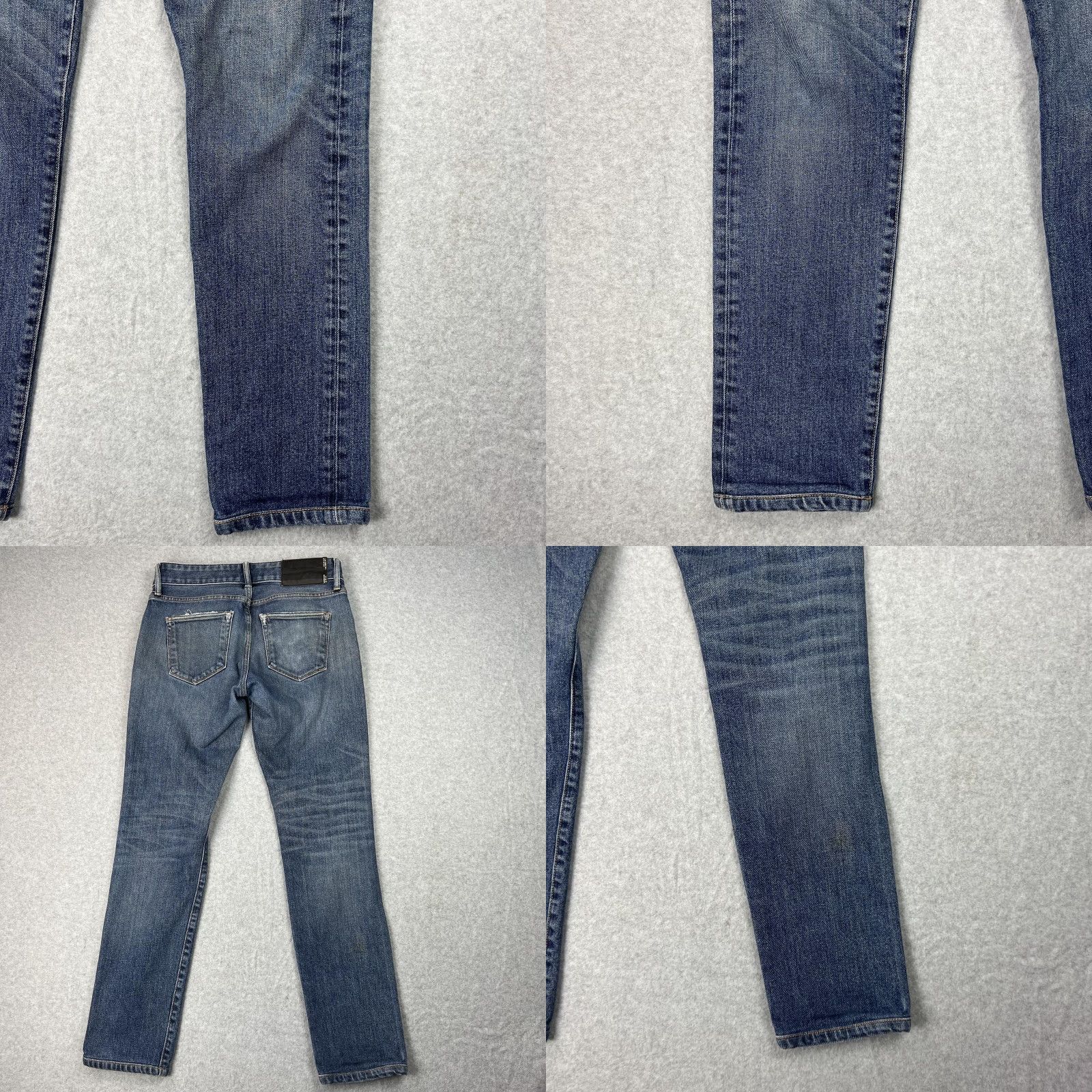 Buck Mason Buck Mason Jeans Mens 30 Blue Denim Slim Fit Button Fly Made USA Stretch Size US 30 / EU 46 - 8 Thumbnail