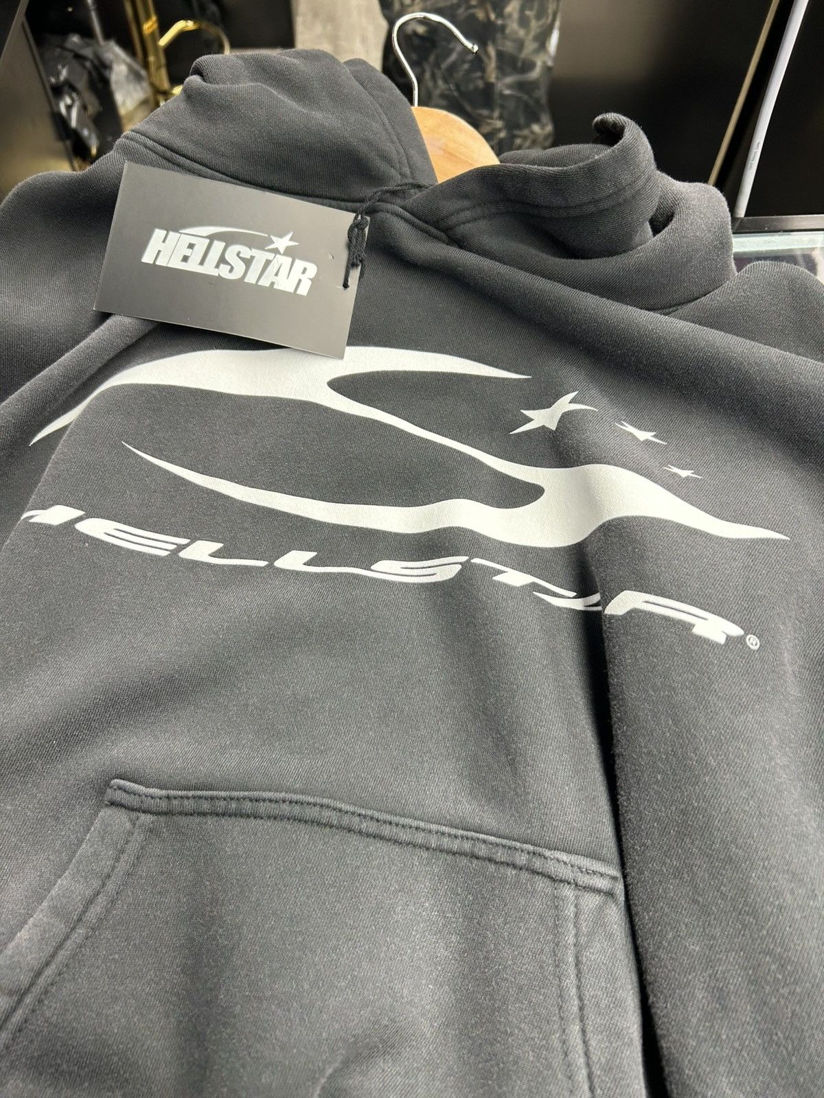 HELLSTAR Hellstar Logo Black Hoodie Size US M / EU 48-50 / 2 - 3 Thumbnail