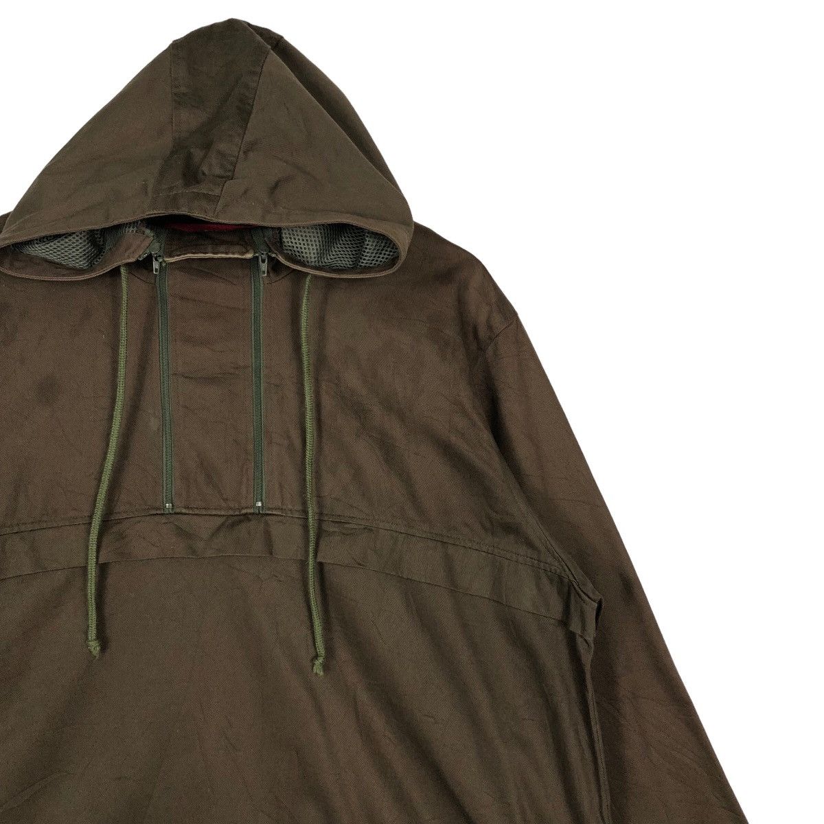 Japanese Brand 🔥Vintage Nearly Equal Hoodie Pull Over Military Amry Style Size US M / EU 48-50 / 2 - 6 Thumbnail